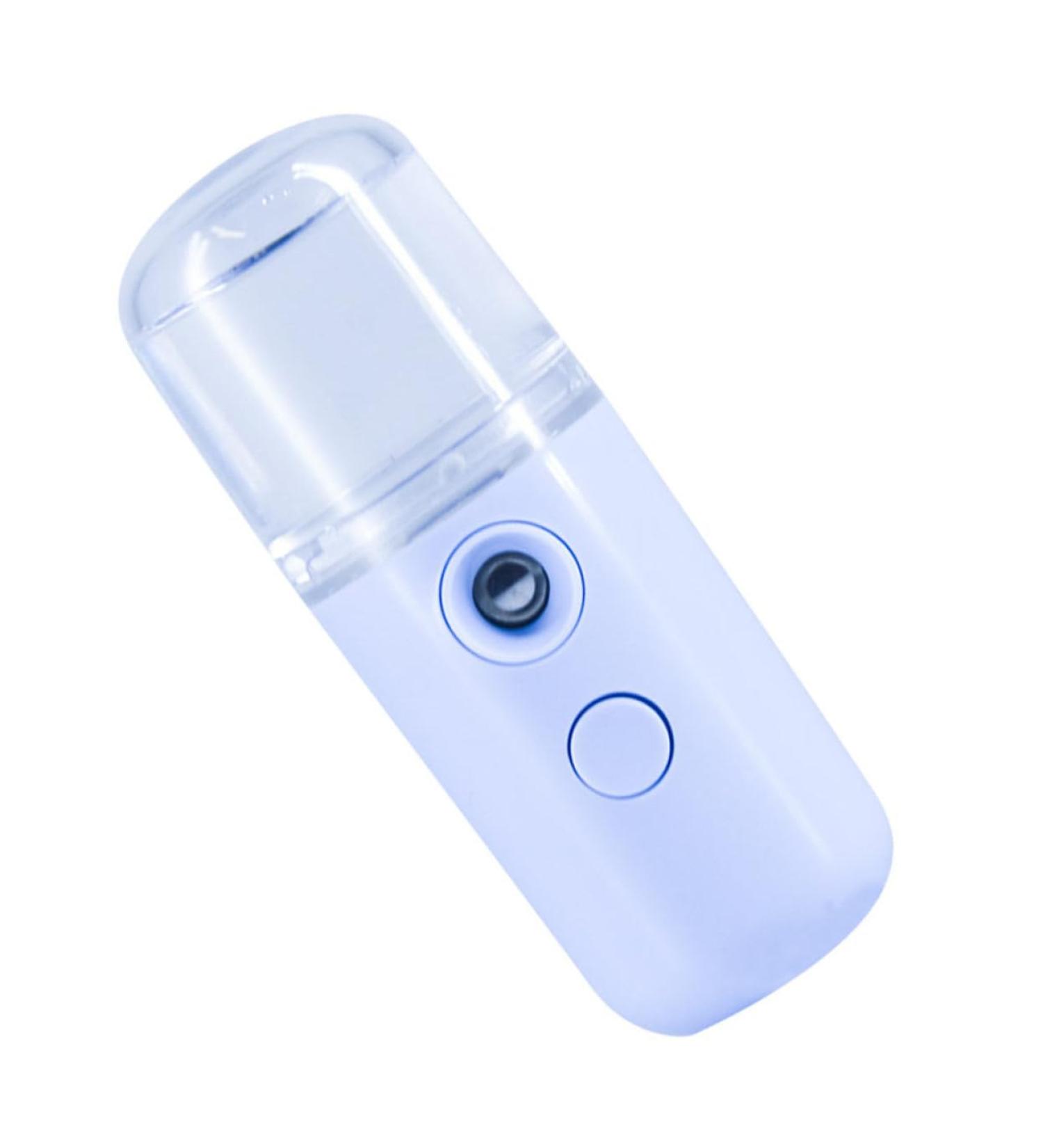 Baluue 1pc Portable Humidifier Handy Mist Sprayer Air Mister for Essential Oils Air Diffuser Blue Plastic 14.5X4CM - Buy Online on SooperMarket.com