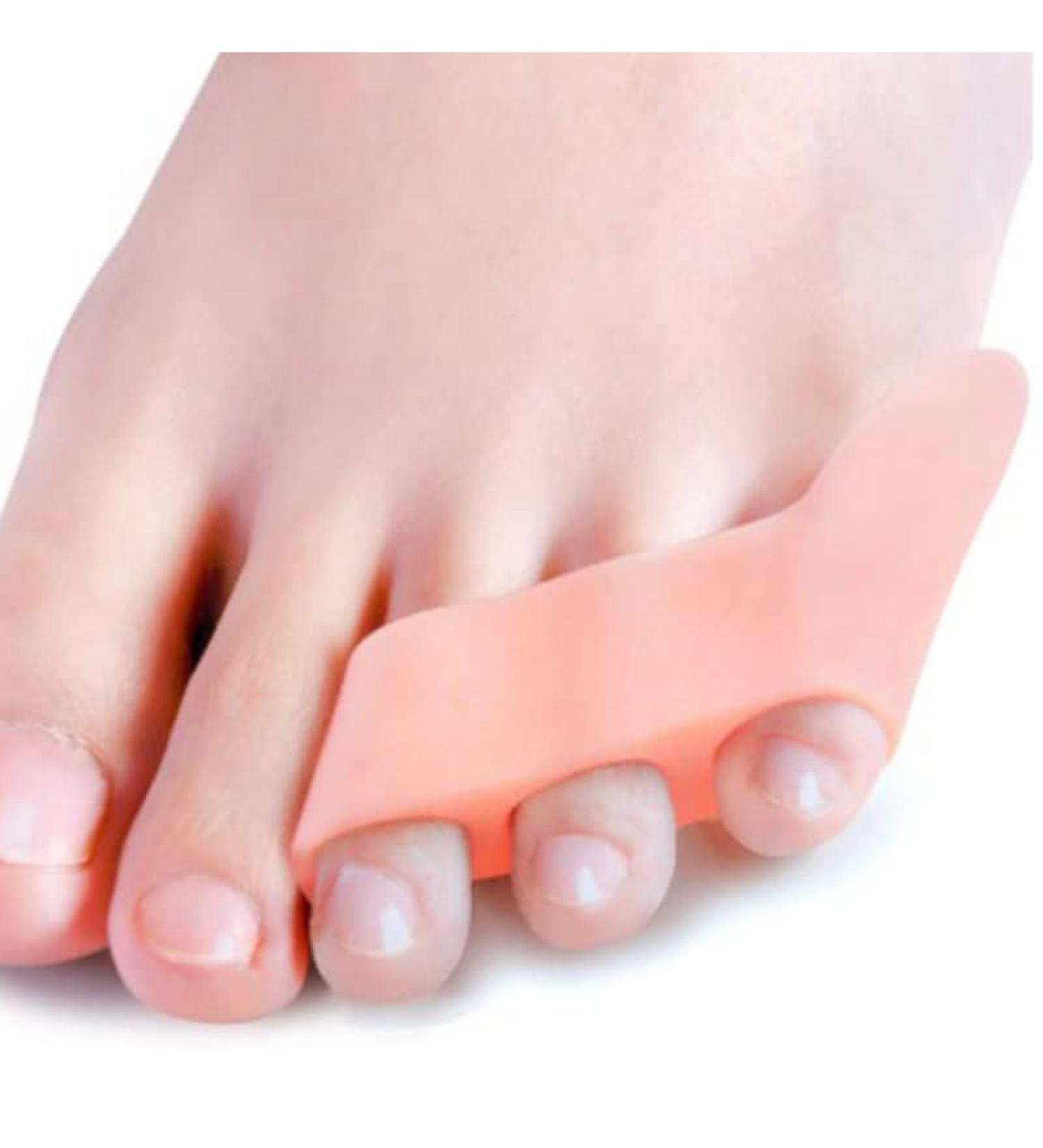 IYSHOUGONG Silicone Toe Guards Cover - Toe Valgus Corrector - Nude - Buy Online on SooperMarket.com