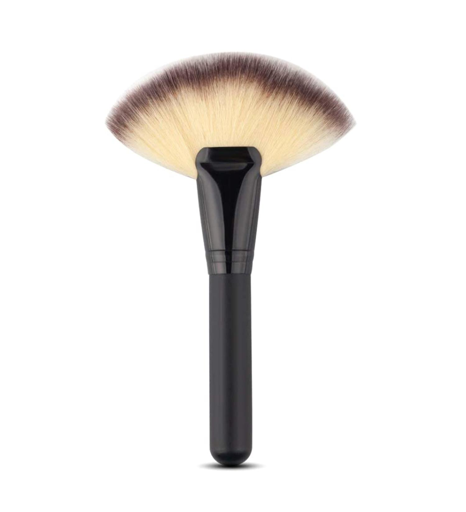 1Pc Big Large Fan Top Brush Makeup Tools Fan Head Face Brush Contour Concealer Powder Blush Eyeshadow Nose Smudge Brush Face Powder Blush - Buy Online on SooperMarket.com