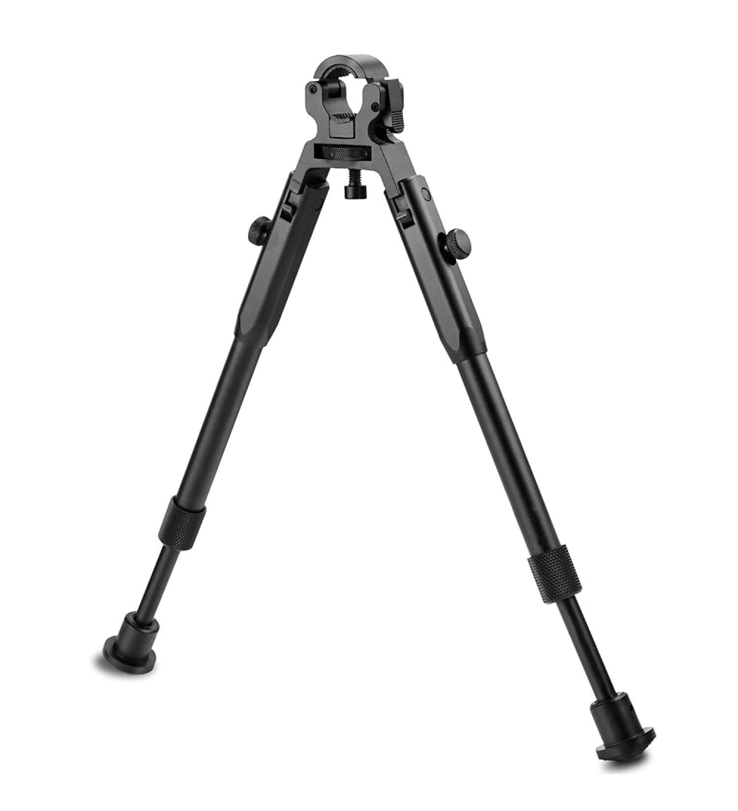 JINSE Universal Barrel Bipod 9-11 inch | Clamp-on, Foldable & Lightweight | Barrel Size 0.4'' to 0.7 - Buy Online on SooperMarket.com