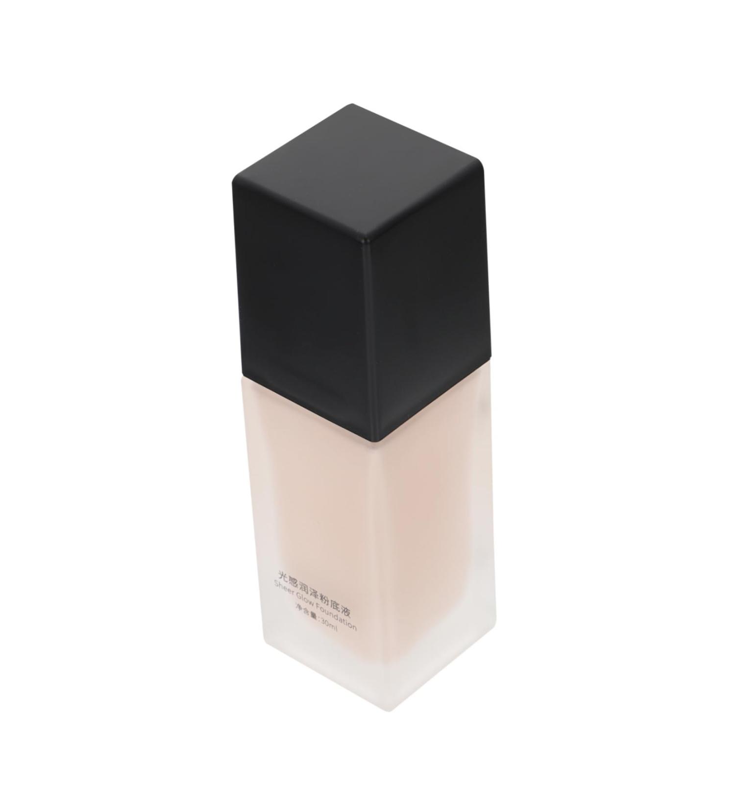 PLAFOPE Liquid Foundation Beauty Foundation Waterproof Foundation Concealer Foundation Makeup Glass Black - Buy Online on SooperMarket.com