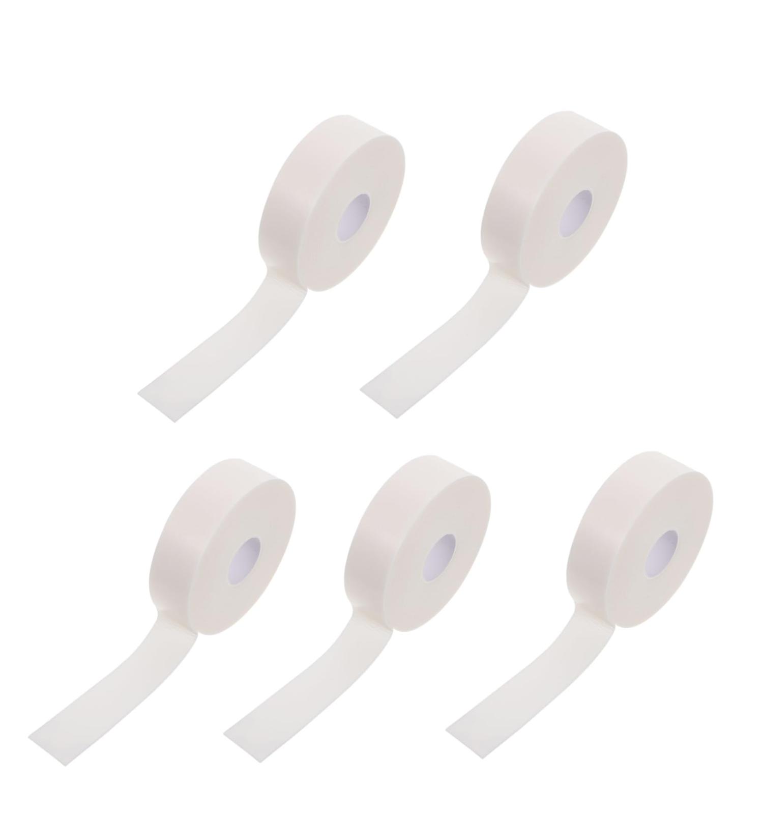 PLAFOPE 5 Rolls Foam Eye Pads Medical Tape Foam Grip Eye Makeup Supplies Lash Supplies Eyelash Patches Eyelash Grafting Tapes Graft Eyelash Tapes White Fake Eyelashes X5m Grasp 8.5x8.5x2.5cm White - Buy Online on SooperMarket.com