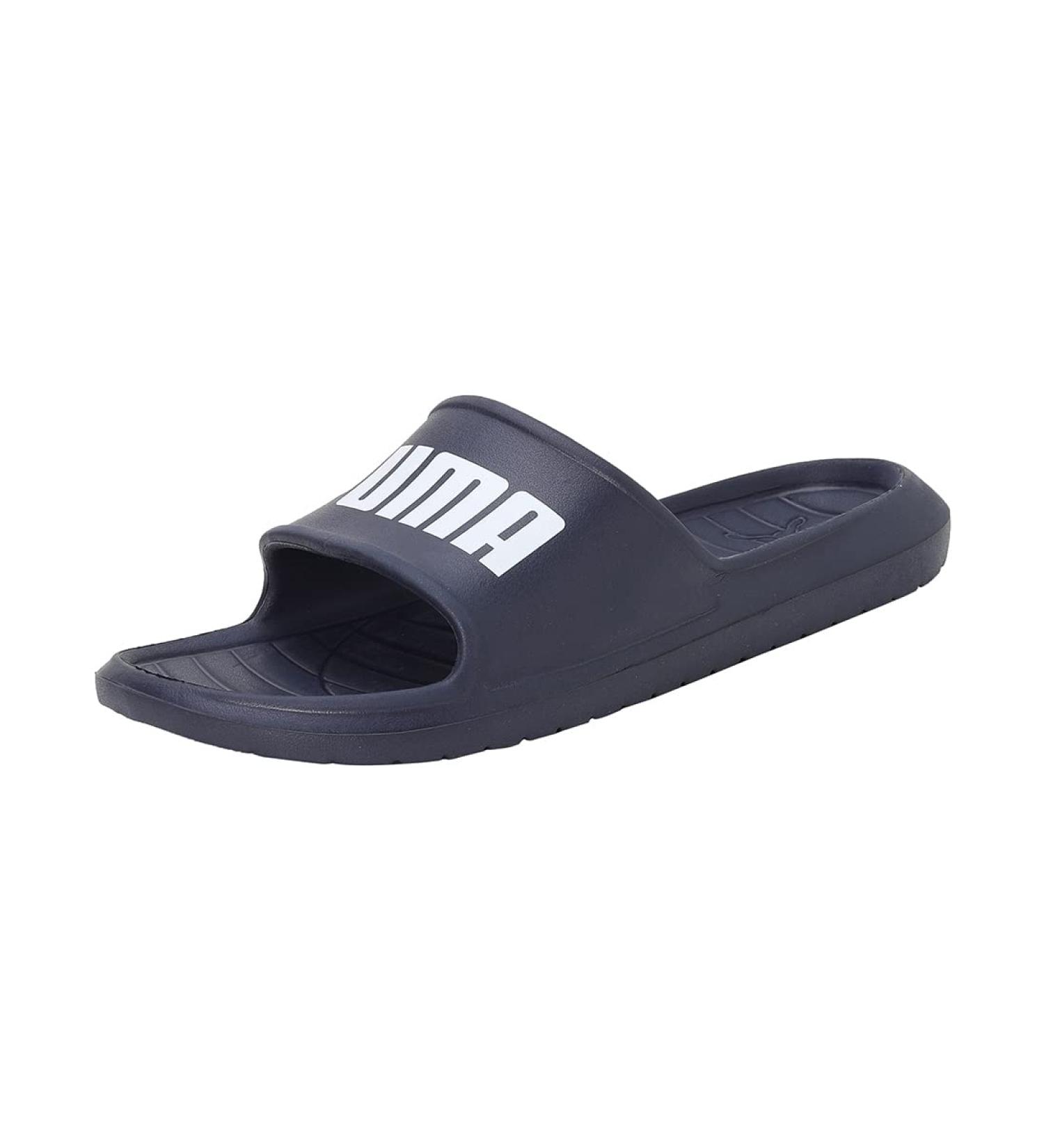 PUMA Unisex Divecat V2 Lite Flip-Flops - Peacoat Puma White | Size 48.5 EU - Shop Internationally - Buy Online on SooperMarket.com