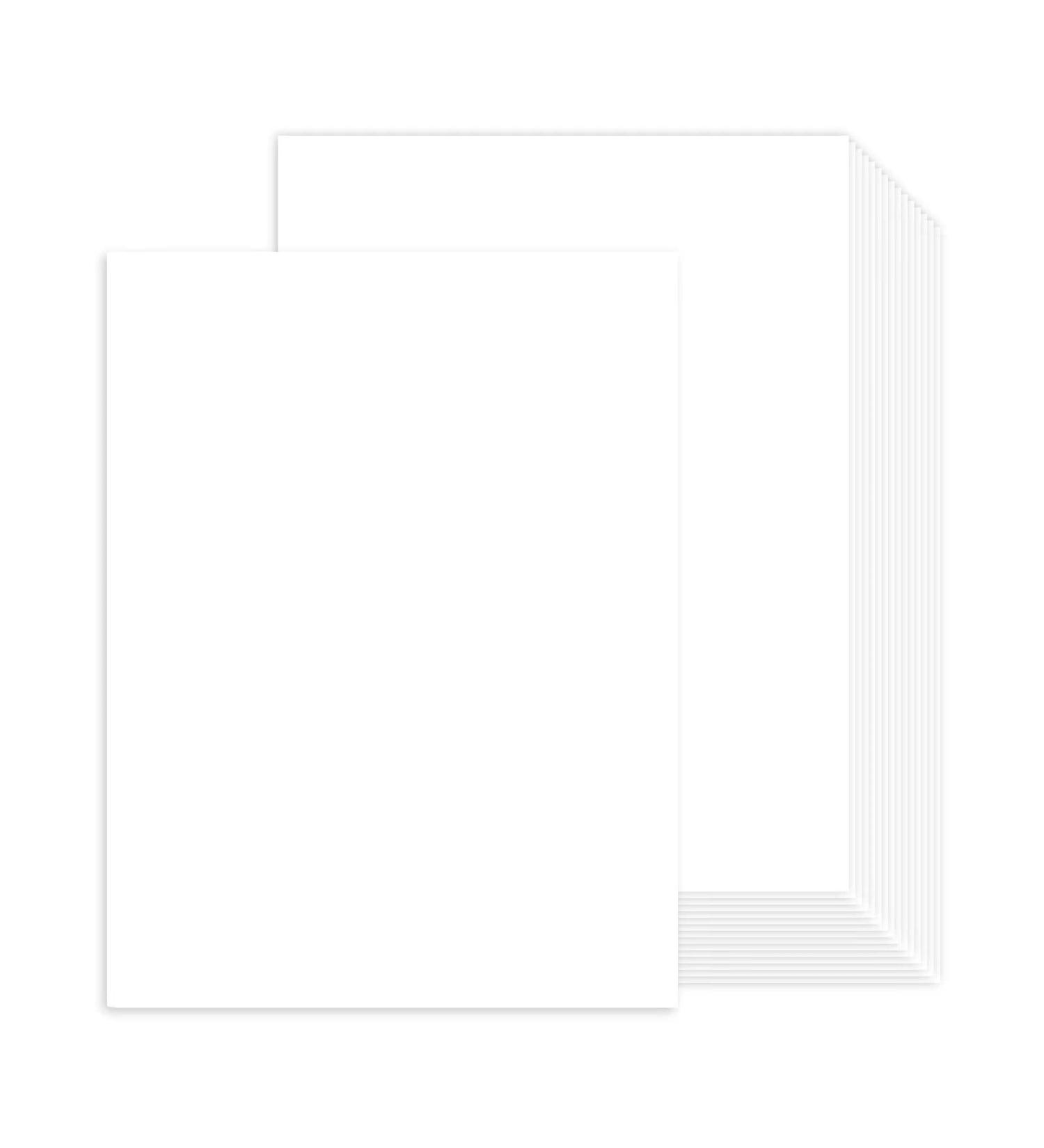 100 Sheets White Cardstock 8.5 x 11 Thick Paper  Goefun 80lb Card Stock Printer Paper for Invitations  Menus  Wedding  DIY Cards white 8.5x11 - Buy Online on SooperMarket.com