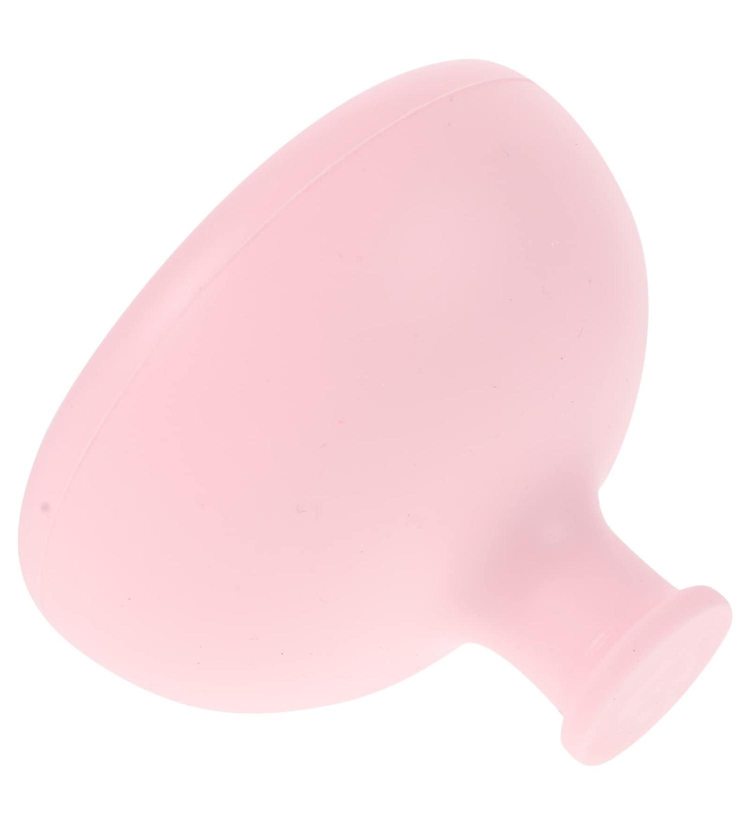 Baby Palm Chest Pressure Drum Cup | Silicone Massager for Baby Phlegm | Pink | 7.7X7.7X5.7CM - Buy Online on SooperMarket.com
