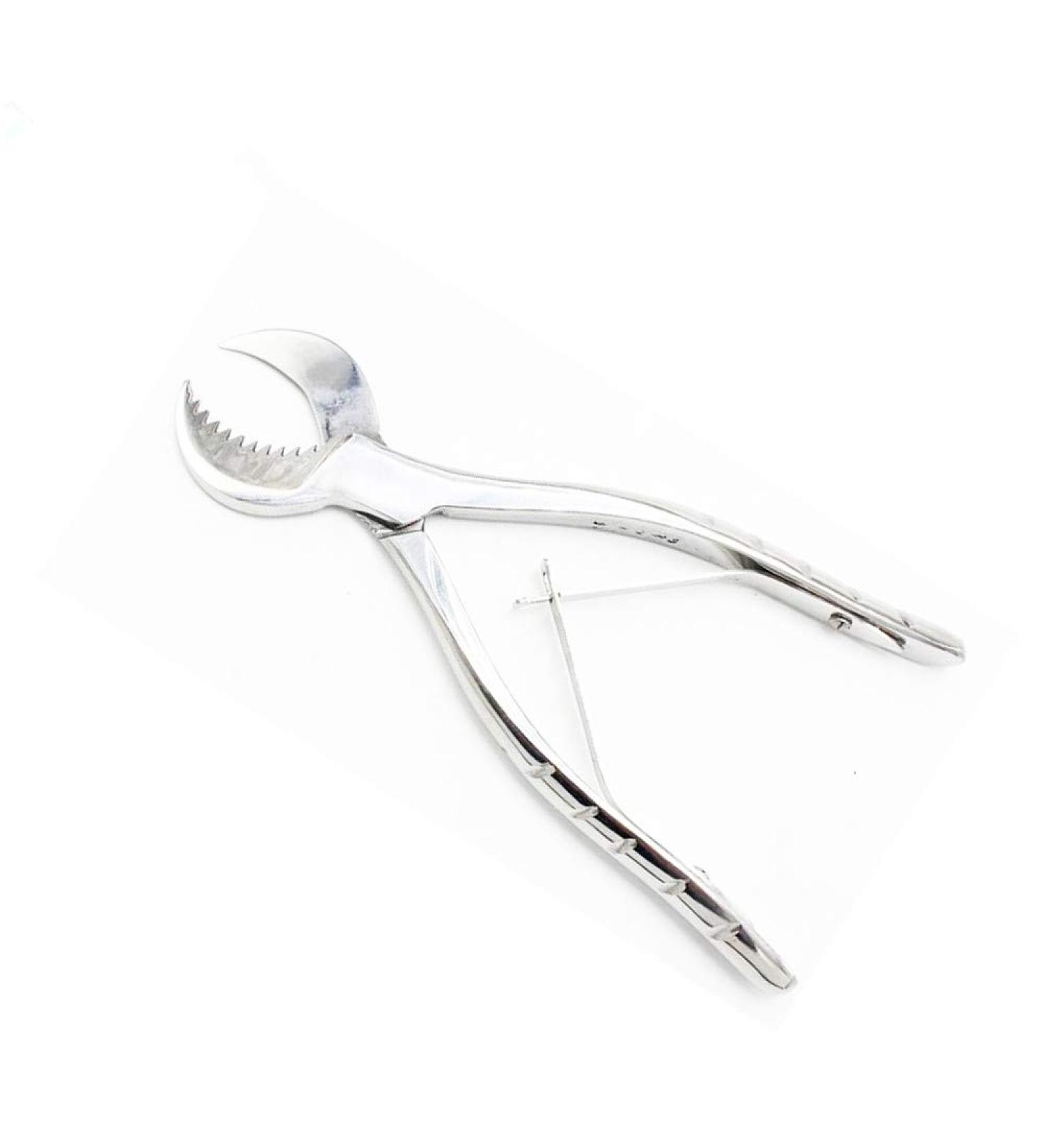 Dental Pliers Plaster Nippers Cutter - Cow Horn Jaws, Serrated Blade, Spring Action (Large) - Hbmol - Buy Online on SooperMarket.com
