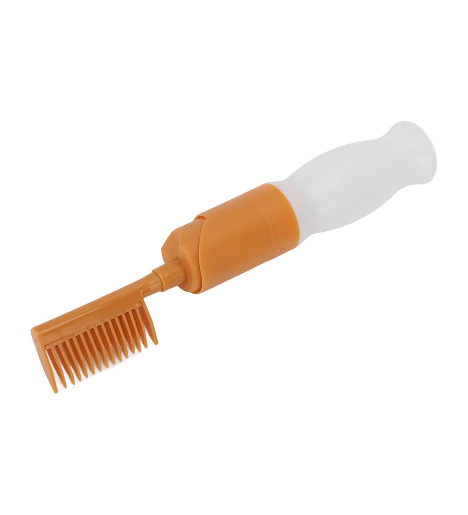 Hair Dye Bottle 110ml Hair Dye Bottle With Comb and Graduated Scale Root Comb Applicator Bottle Graduated Scale for Home Barber Shop Scalp Treatment - Buy Online on SooperMarket.com