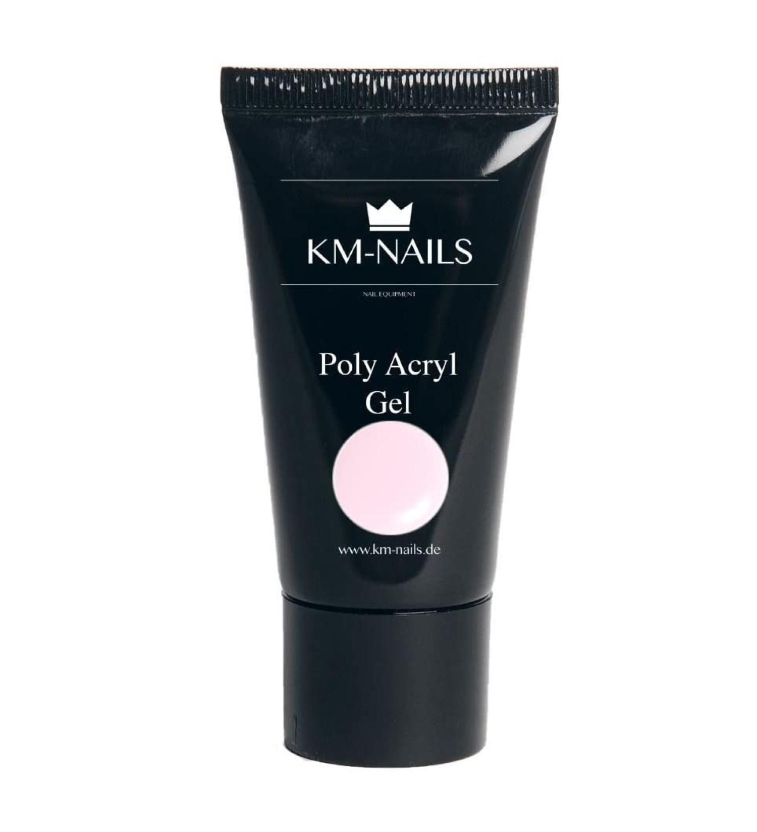 KM-Nails Polyacryl Gel pink 037 in the tube 30g