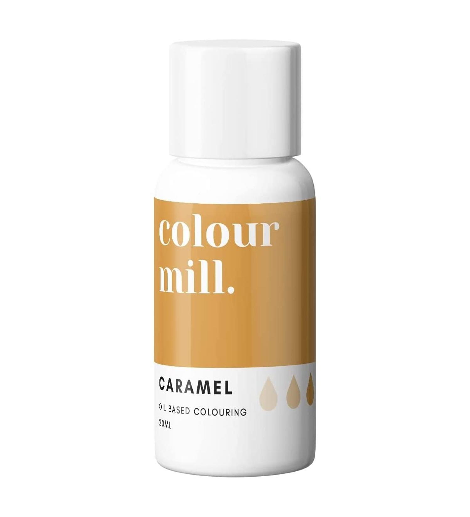 Colour Mill Oil Based Next Genertion Edible Food Paint Colouring for Buttercream Fondant Sugarpaste Icing and Chocolate - Caramel 20ml