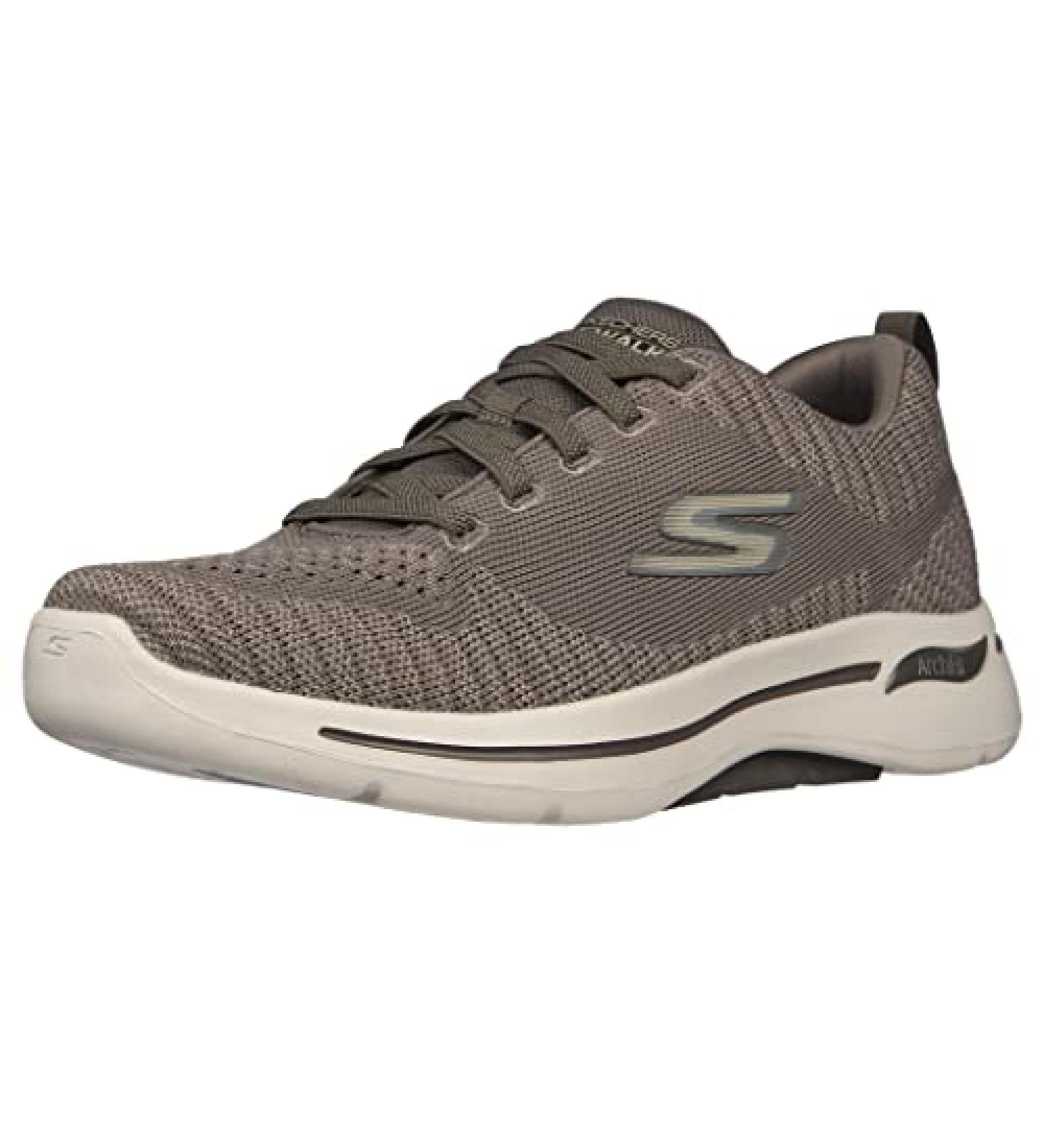 Skechers Men's Gowalk Arch Fit Athletic Walking Shoe - Taupe, Size 10.5 - Buy Online on SooperMarket.com