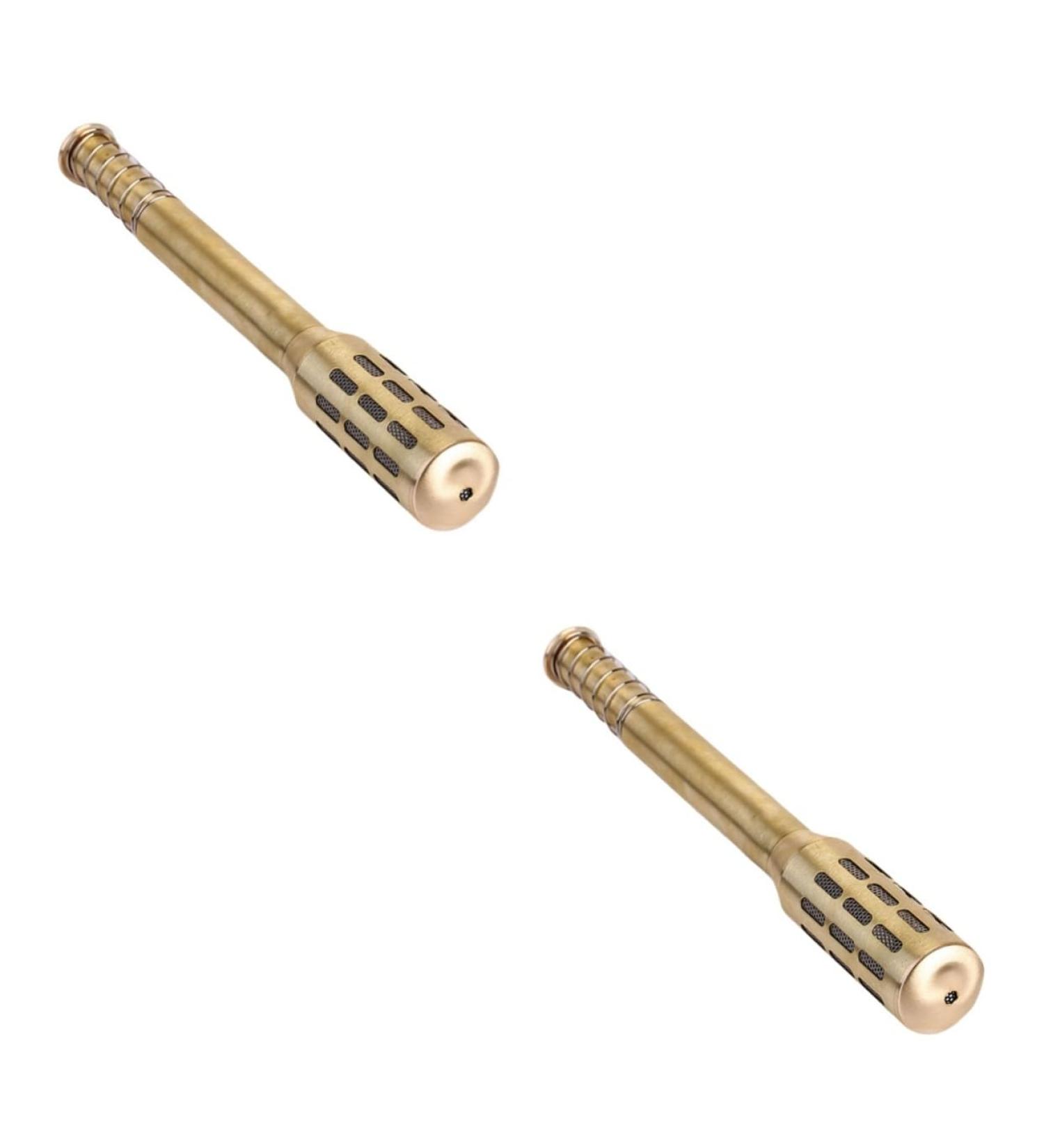 Beavorty 2-Pack Gold Handheld Moxa Sticks - Pure Copper Moxibustion Device for Body Massage - Buy Online on SooperMarket.com