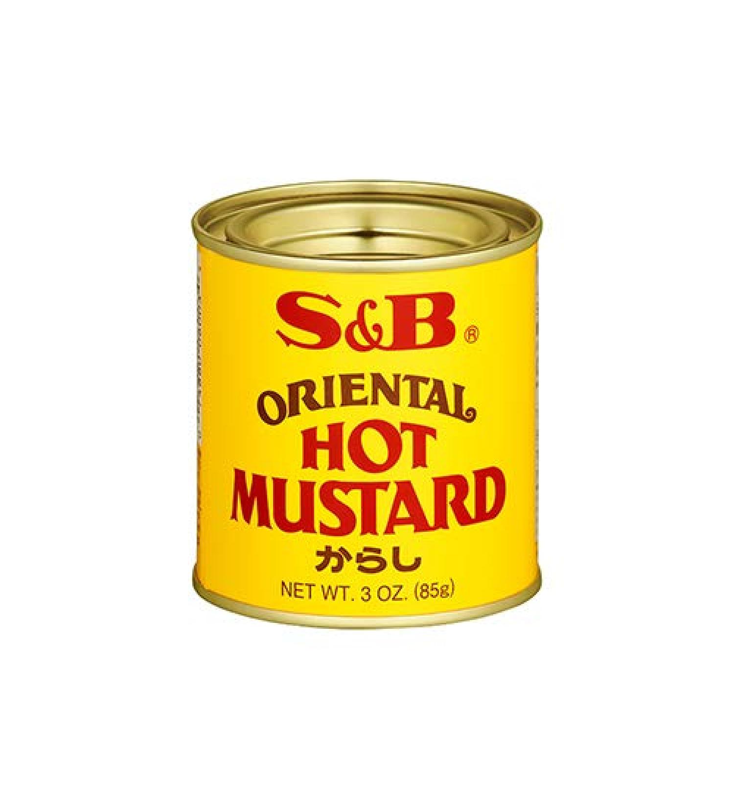 S&B Oriental Hot Mustard, 3 oz (Pack of 3)