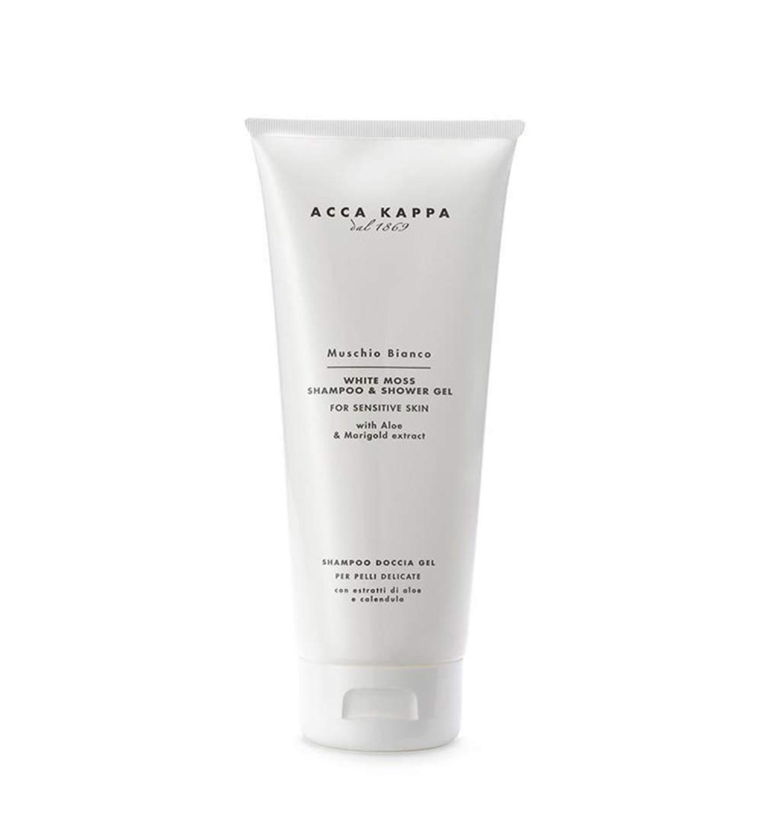 Acca Kappa White Moss Shampoo & Shower Gel 6.7 Oz. from Italy