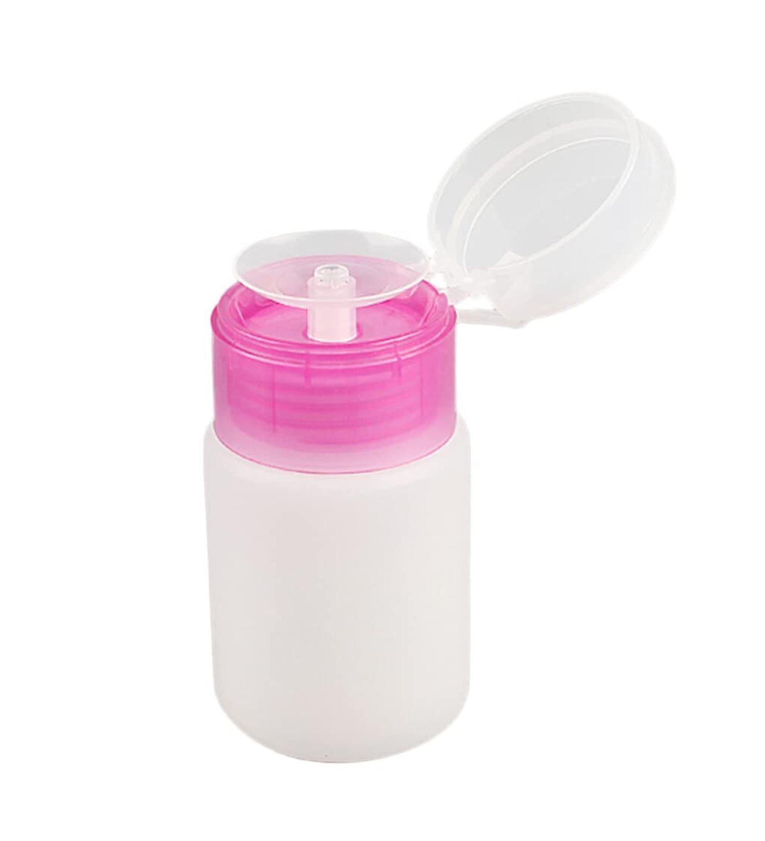 Dajidafu Empty Nail Art Bottle Refillable Manicure Set Polish Remover Plastic Liquid Container Women Female Using Accessory - Buy Online on SooperMarket.com