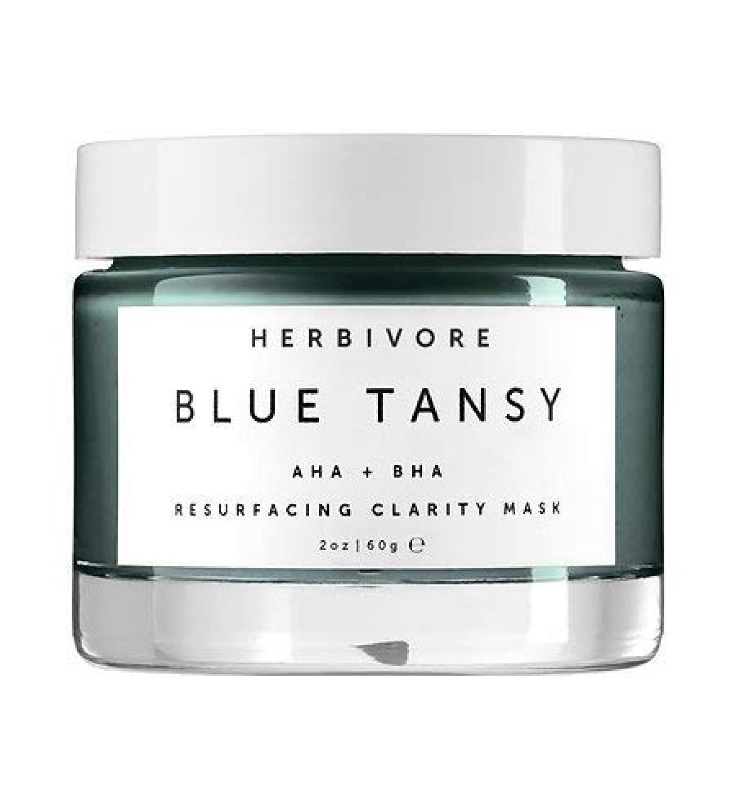 Herbivore Blue Tansy AHA + BHA Resurfacing Clarity Mask 2 oz - Buy Online on SooperMarket.com