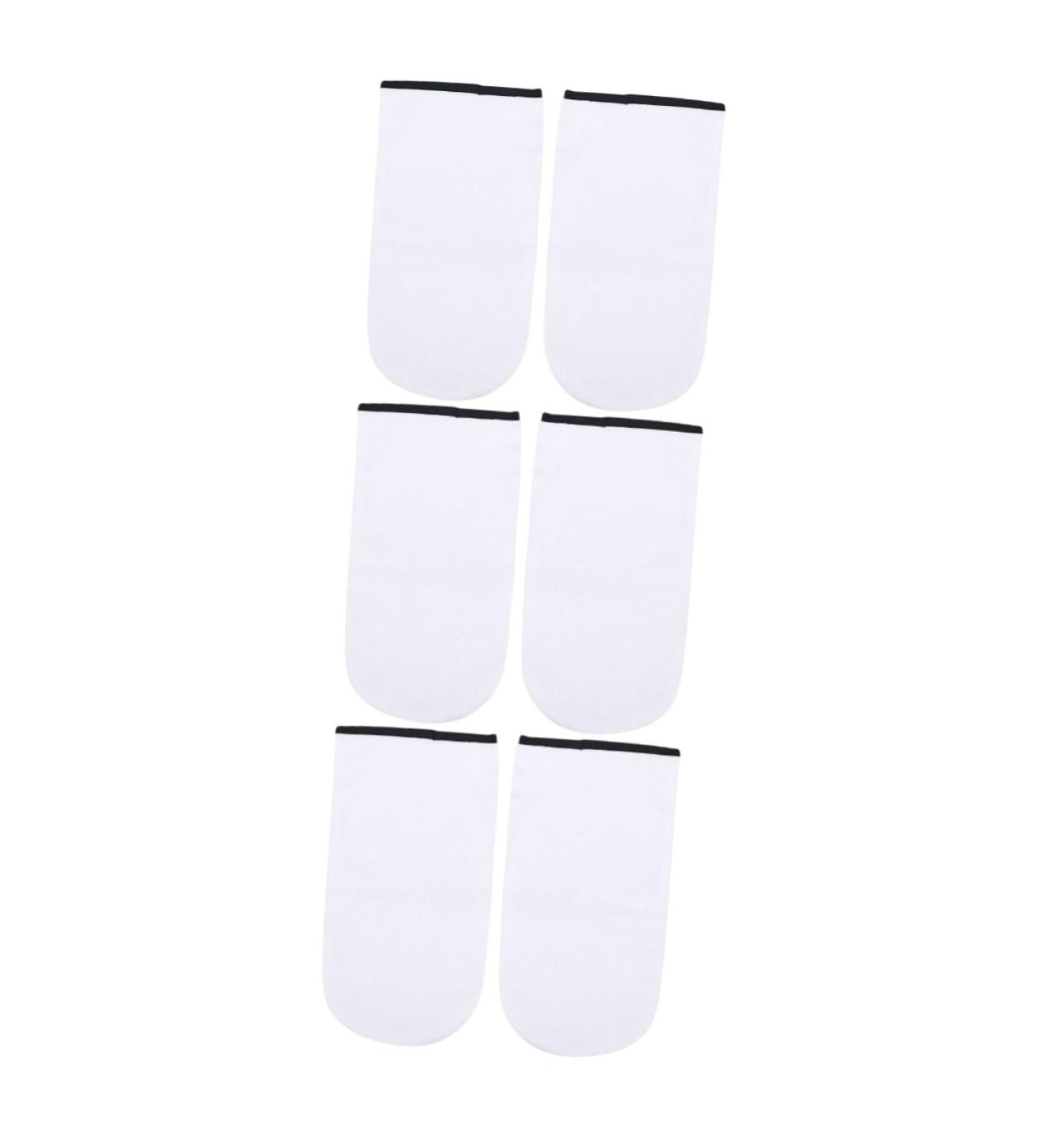 minkissy 6 Pairs Moisturizing Gloves Overnight Hand Wax Treatment Cold Gloves Skin Care Gloves Gel Gloves Wax Gloves Hand Treatment Mitts Bath Gloves Paraffin White Soft - Buy Online on SooperMarket.com