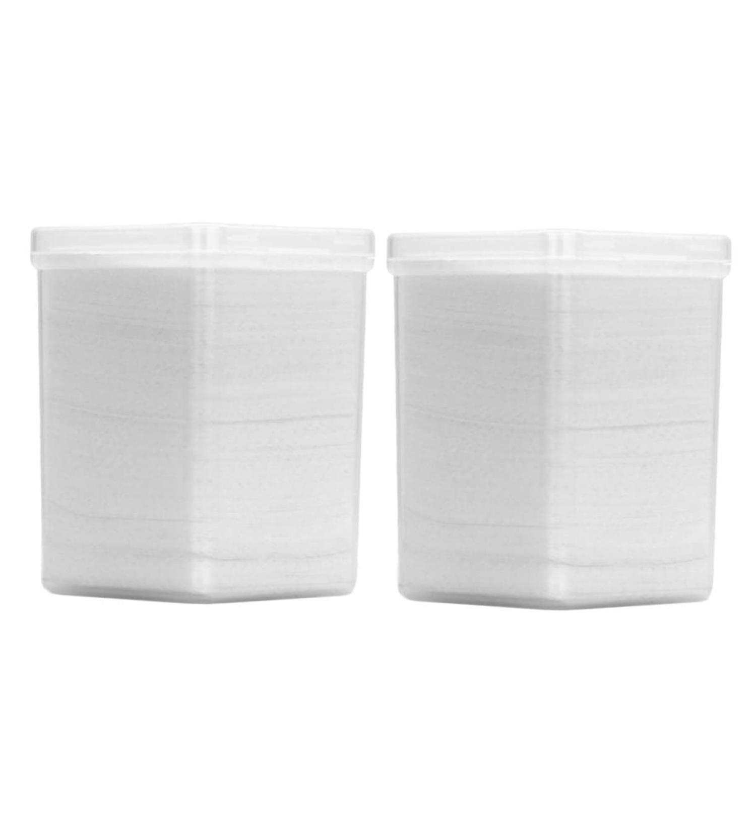 Mikinona Cleaning Pads 2 Boxes Eyelash & Nail Tools Non-Woven Fabric Cloth for Gel & Glue Cleaning Manicure Supplies - Buy Online on SooperMarket.com