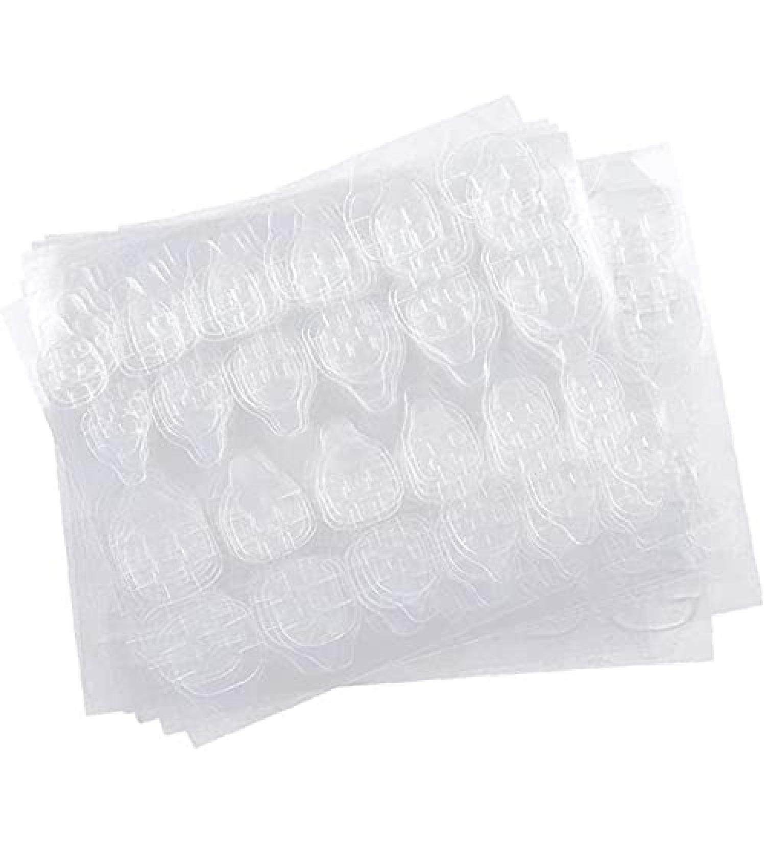 Double-Side Nail Adhesive Tabs Nail Jelly Double-Sided Adhesive Nail Glue Stickers 10 Sheets (240PCS) Professional and Attractive - Buy Online on SooperMarket.com