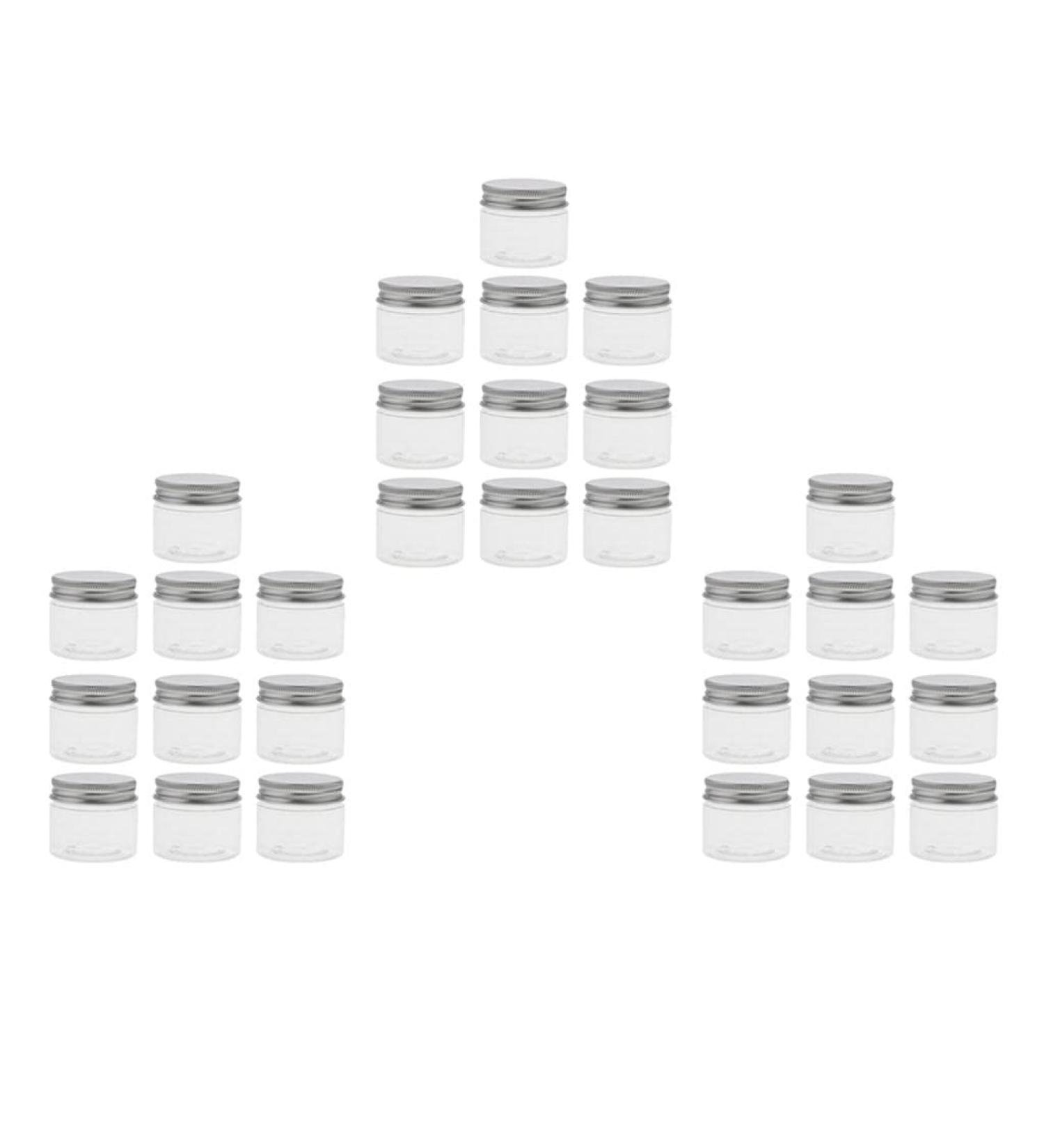 Buy Perfeclan 30/50 ml Empty Ointment Jars - Transparent Cream & Gel Containers for International Shipping - Buy Online on SooperMarket.com