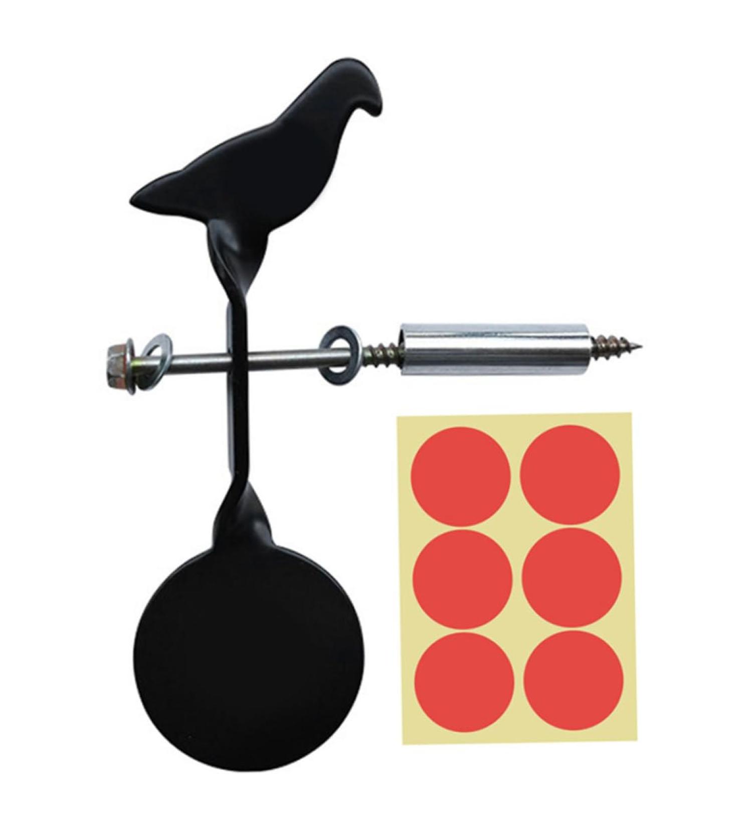 Resetting Target Metal Target Bird Design Practice Board Indoor Outdoor Target Toy - Buy Online on SooperMarket.com