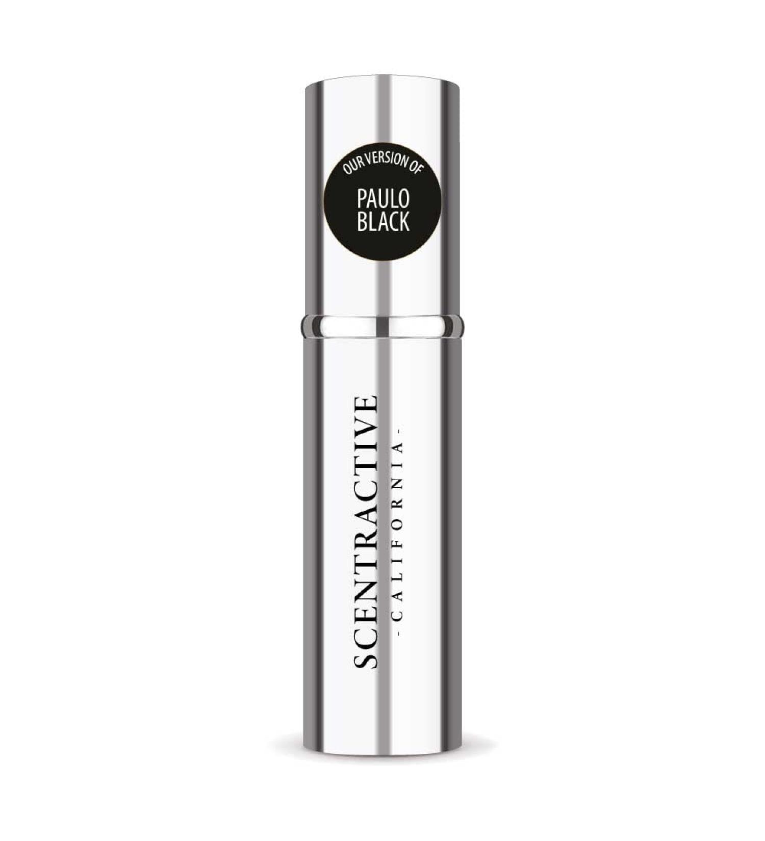 CA Perfume Impression of R. Lauren Paulo Black For Men Replica Version Fragrance Dupes Concentrated Long Lasting Eau de Parfum Spray Refillable Atomizer Bottle 0.17 Fl Oz/5ml-X1 R. LAUREN PAULO BLACK IMPRESSION 0.17 Fl Oz (Pack of 1) - Buy Online on SooperMarket.com