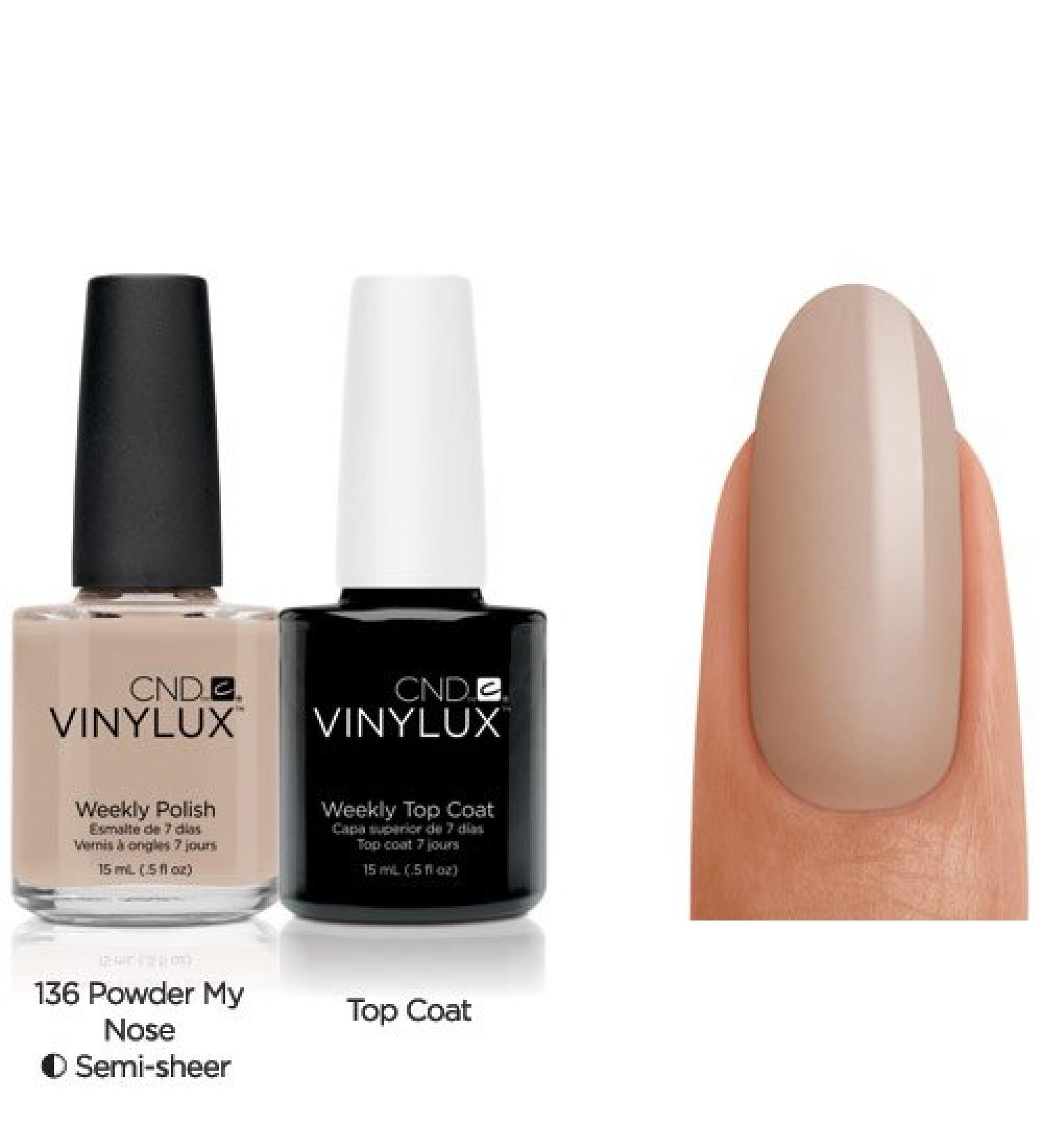 Vinylux Duo Top Coat Powder My Nose