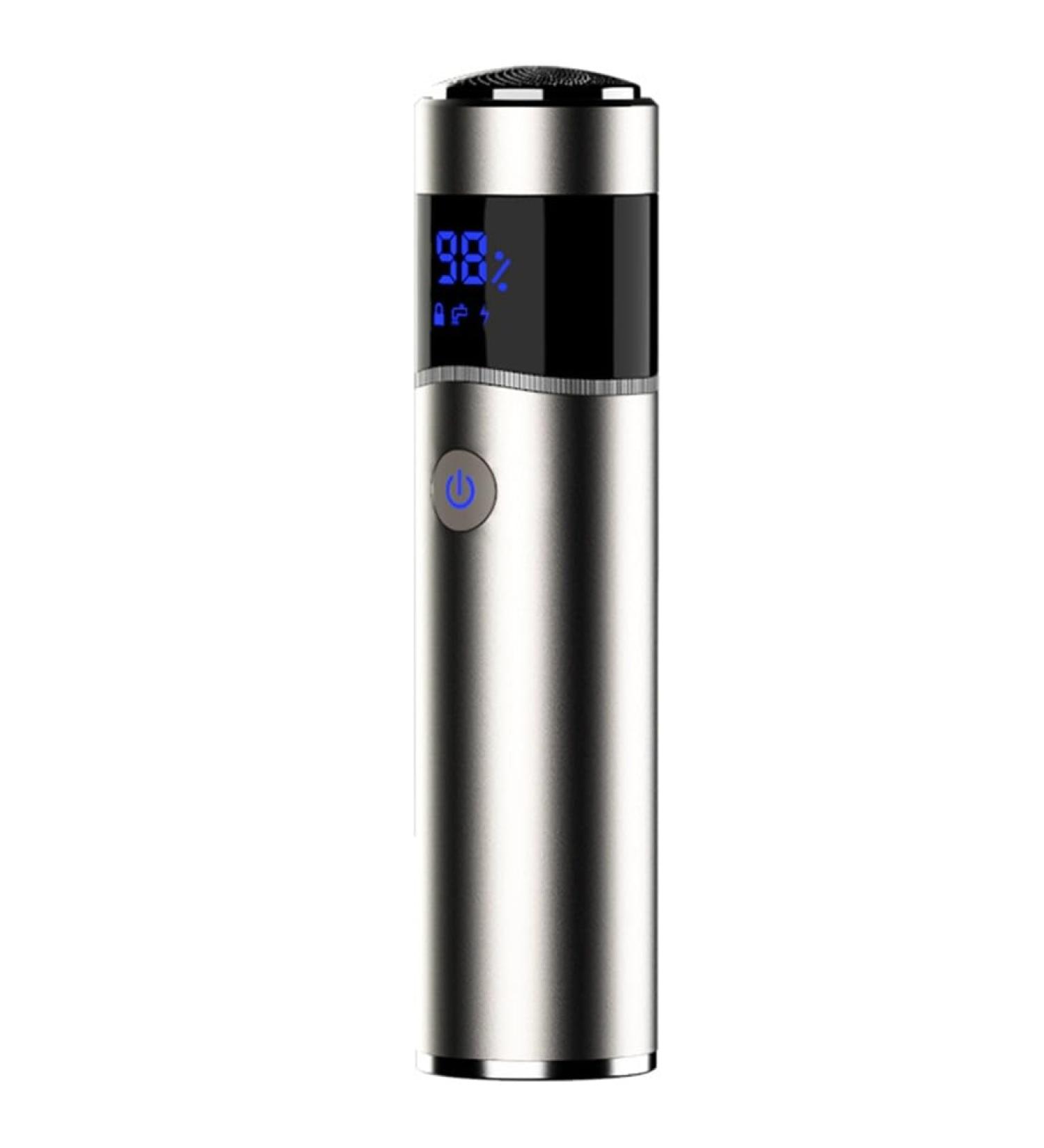 Portable Men's Electric Reusable Razor - Rechargeable Shaver for Beard Grooming | Wet & Dry Use - Buy Online on SooperMarket.com
