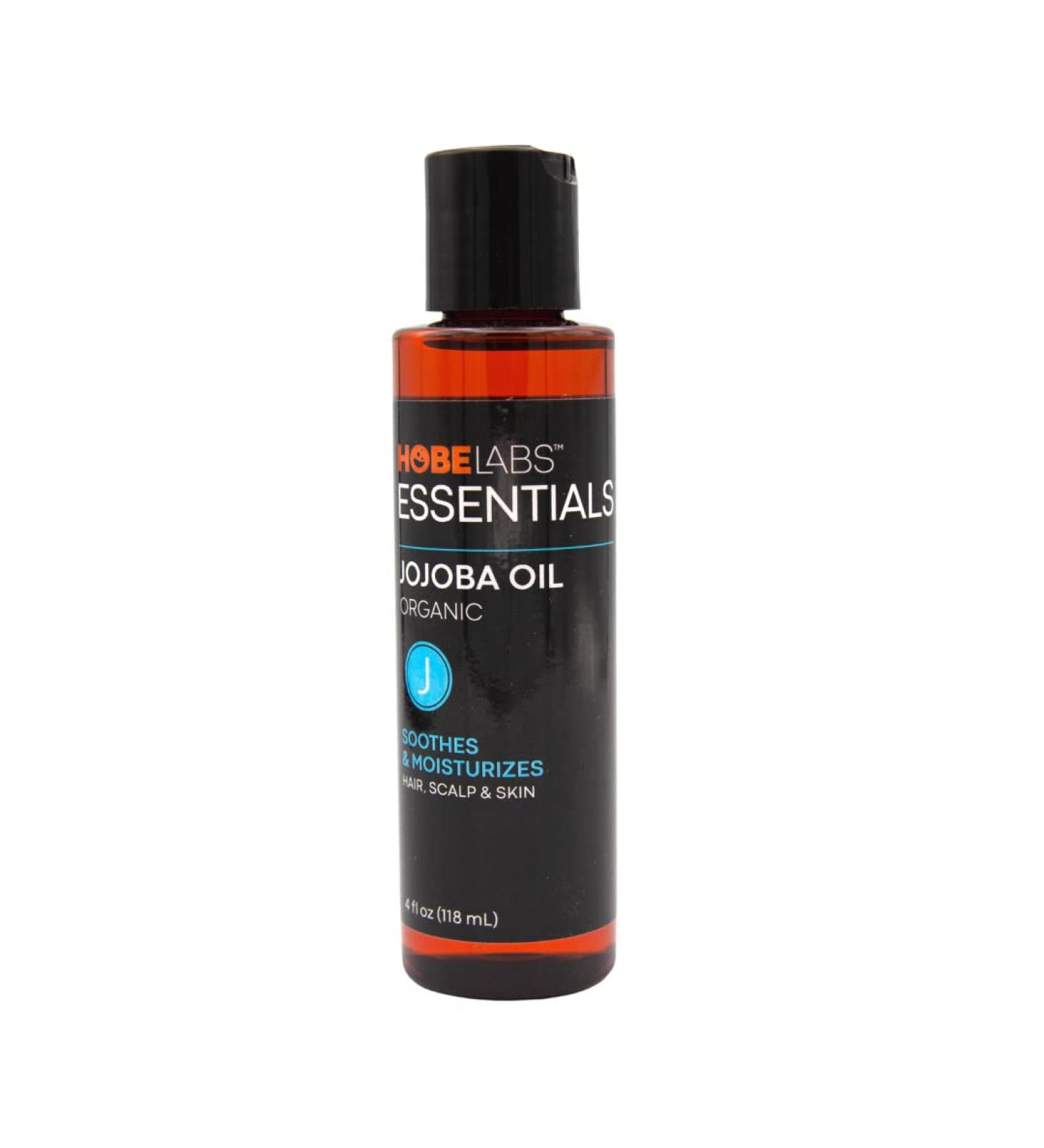 Shop Hobe Labs 100% Pure Jojoba Oil - 4 oz | Naturally Moisturizing Oil for Skin & Hair - International Shipping Available - Buy Online on SooperMarket.com