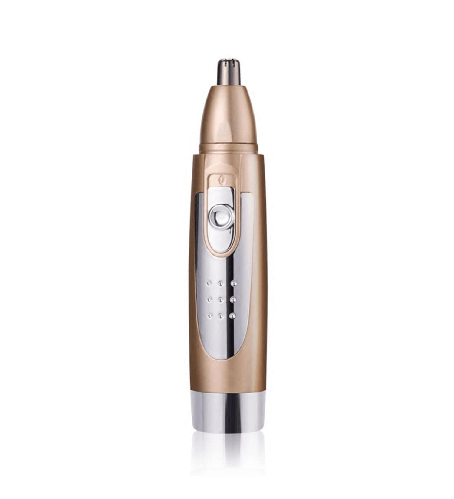 Electric Eyebrow & Nose Hair Trimmer - Portable Ear & Nose Clipper with 3D Arc Cutter Head for Travel | Easy Cleansing - Buy Online on SooperMarket.com