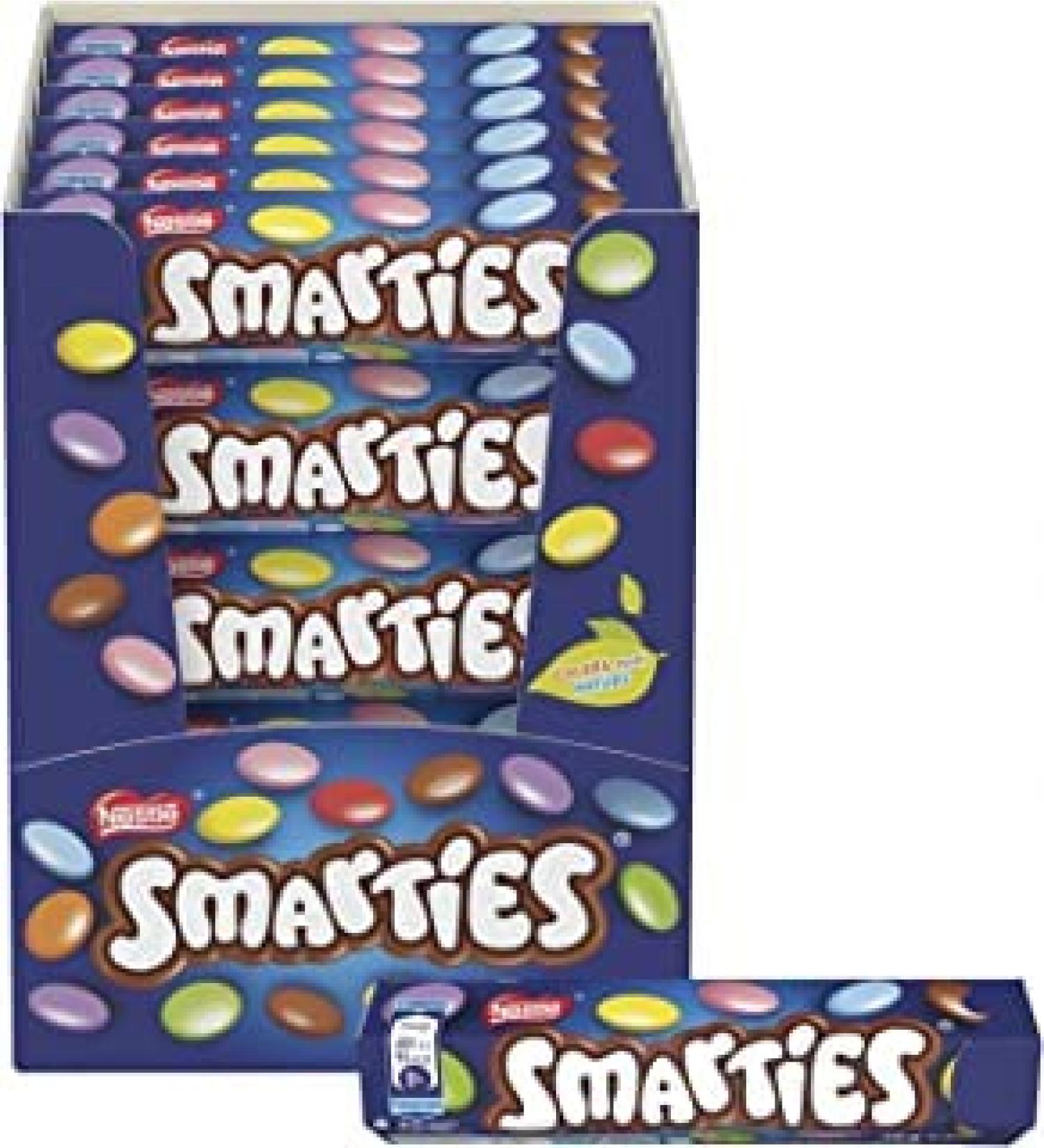 Smarties Tube MIlk Chocolate Gems Nestle Smarties Tubes (8)