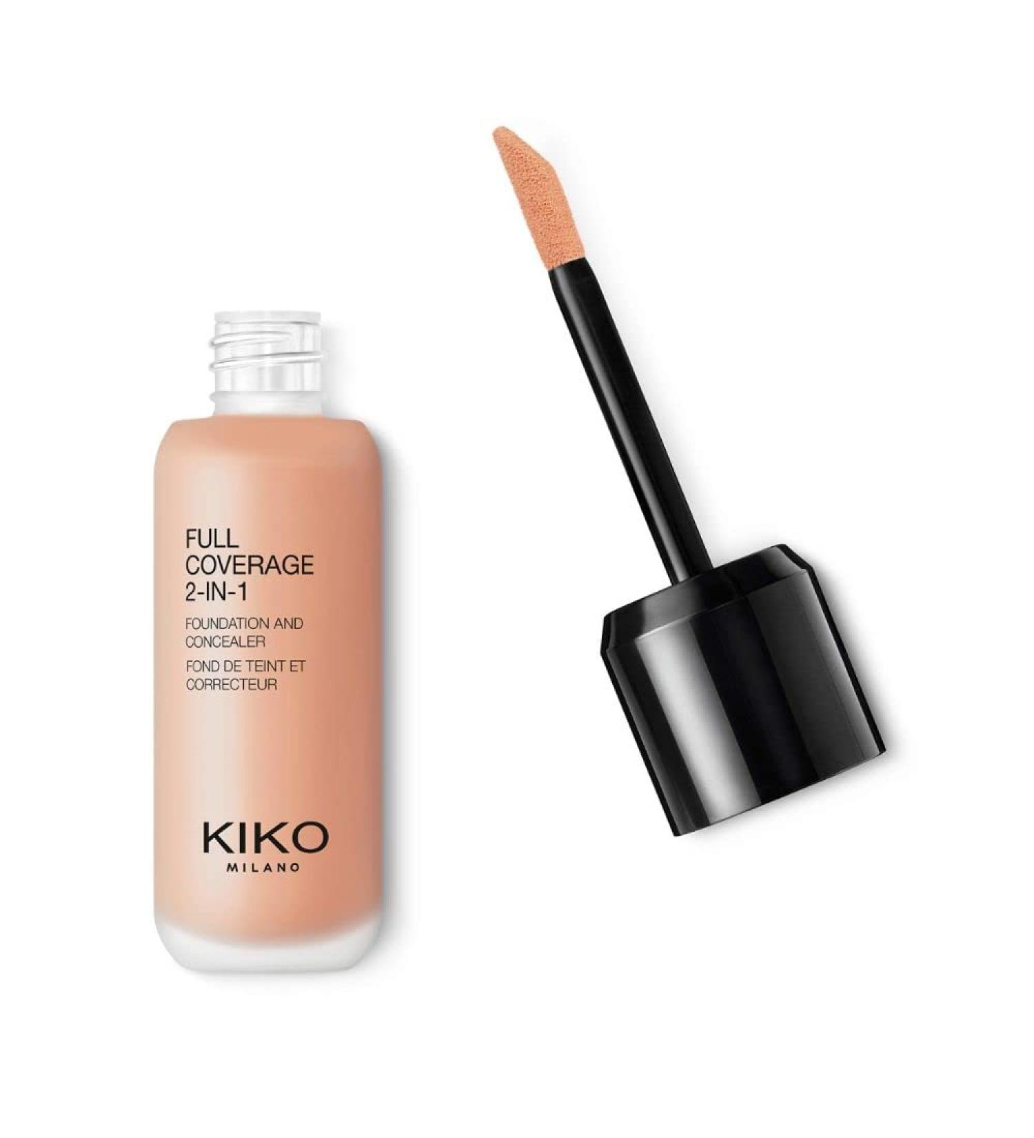 KIKO Milano Full Coverage 2-In-1 Foundation & Concealer 03 - Cr 20 | Cool Rose 20 - Buy Online on SooperMarket.com