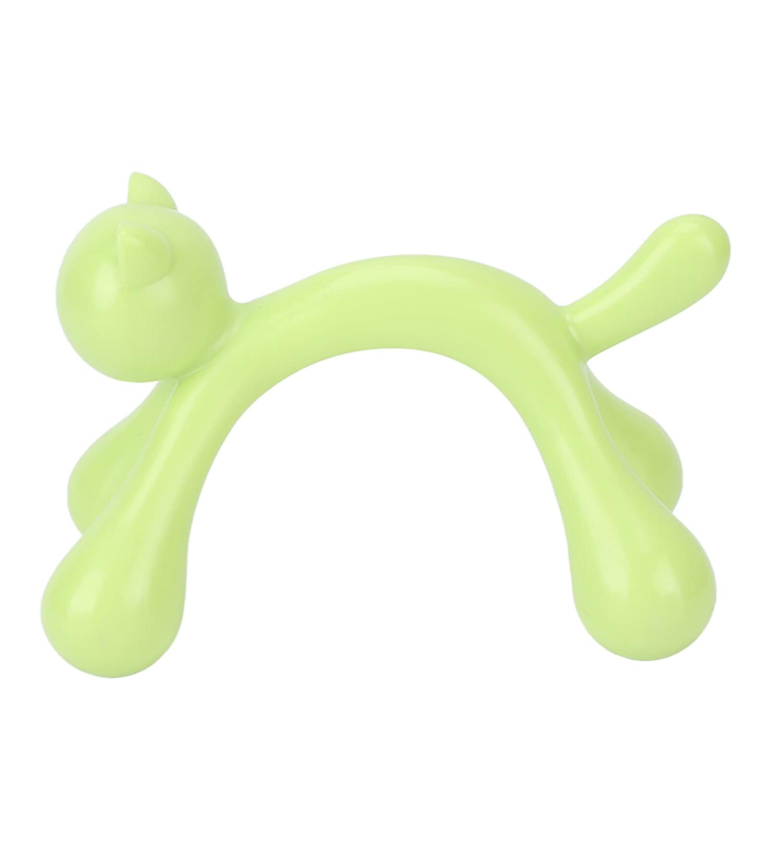 Buy Pressure Point Massager - Kitten Shape ABS Material Deep Tissue Handheld Device (Green) - International Shipping Available - Buy Online on SooperMarket.com