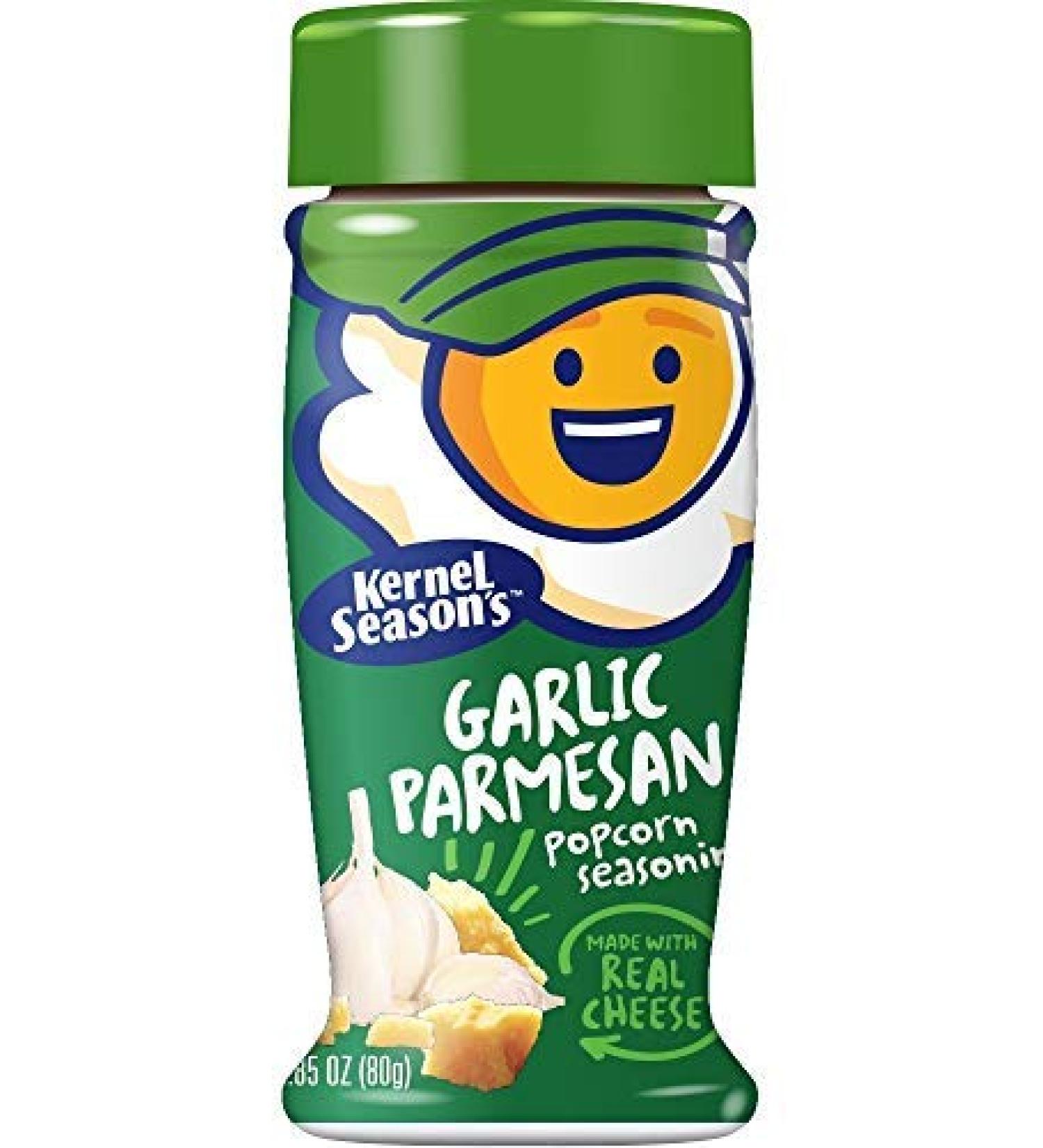 Kernel Season's Popcorn Seasoning, Garlic Parmesan 2.85 Ounce - Pack of 3