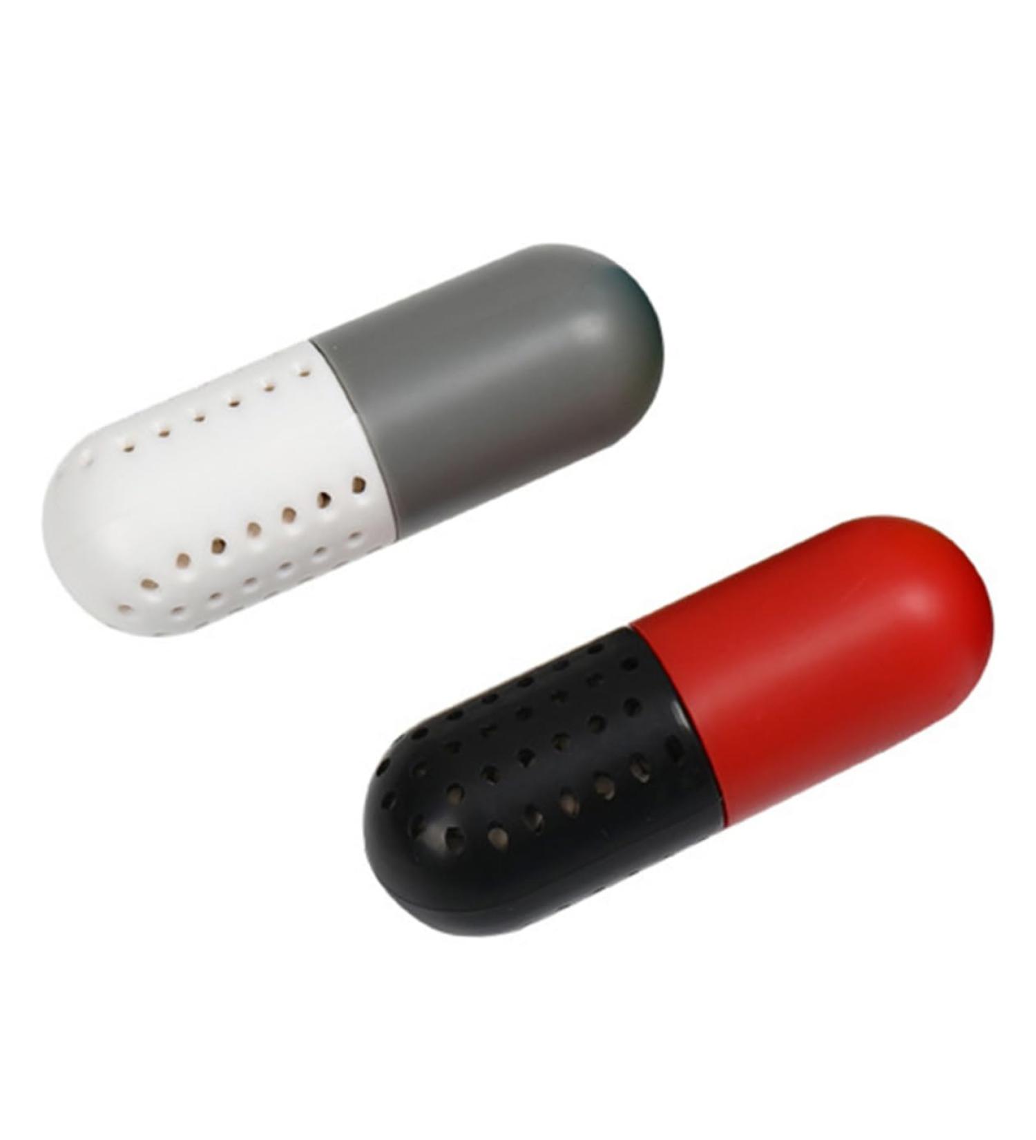 Lurrose 2pcs Shoes Capsules - Natural Odor Eliminator Balls for Men - Dorm & Closet Dehumidifier Tool - Buy Online on SooperMarket.com