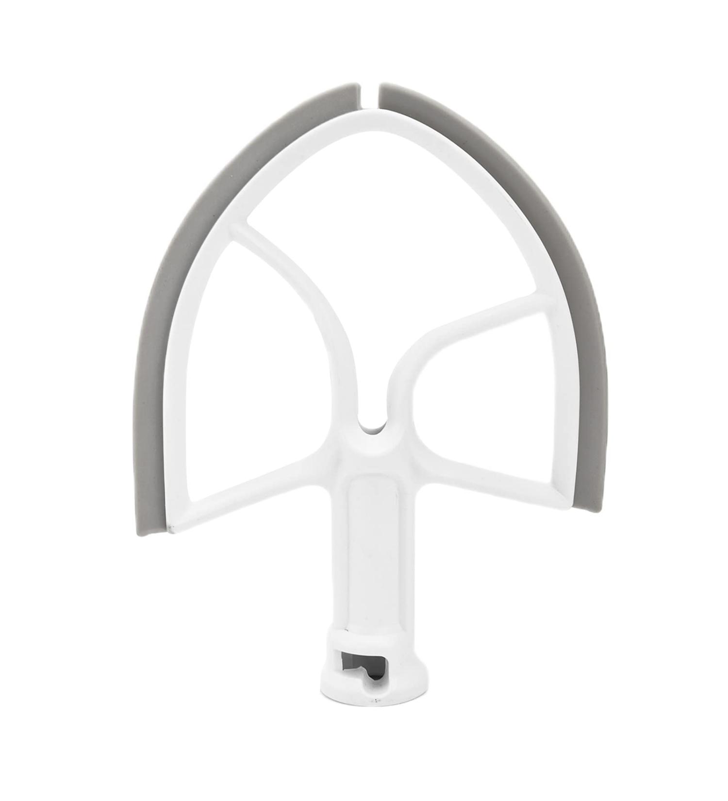 Plastic Flex Edge Beater for 5QT Bowl-Lift Stand Mixer Blender Whip Mixing Head Replacement Paddle Parts Kitchen Aid Mixer Attachment - Buy Online on SooperMarket.com