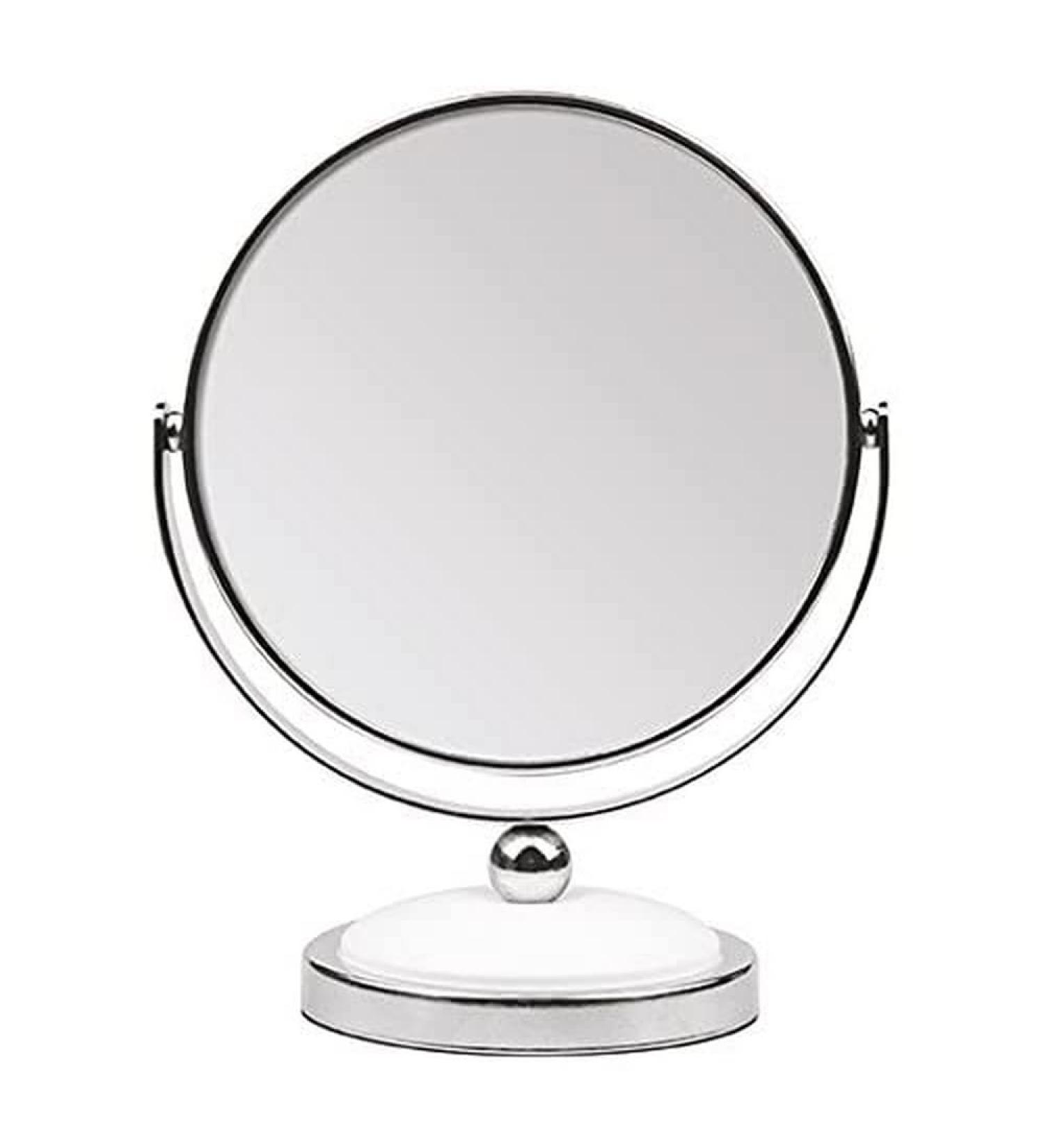 TITANIA cosmetic mirror round standing mirror with normal mirror and 5x magnification 1 pack (1 x 432 g)