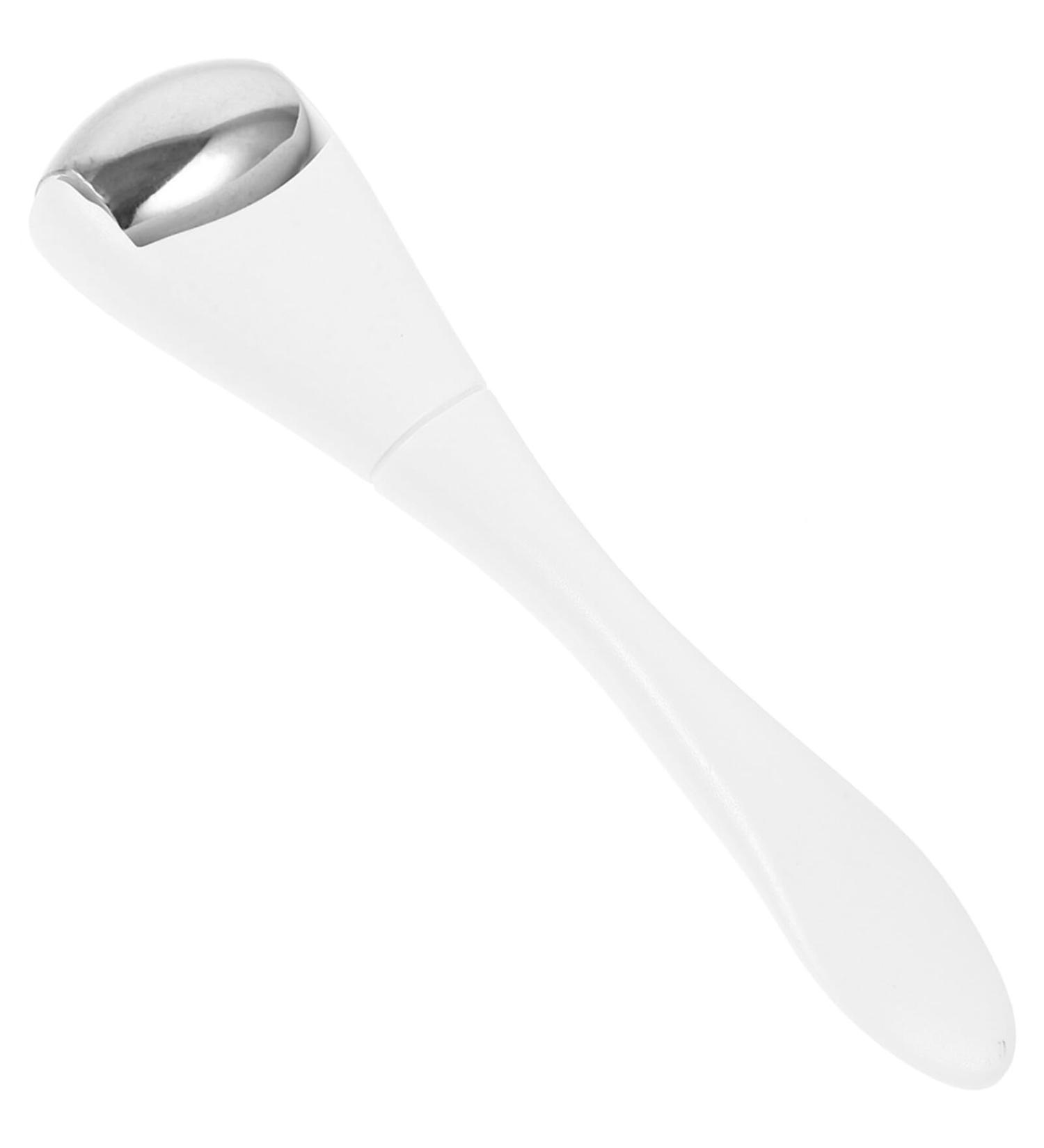 Healeved Stainless Steel Ice Roller Facial Eye Massage Roller Skin Care Tool with Plastic Handle for Puffiness Relief Tighten Pores - Buy Online on SooperMarket.com