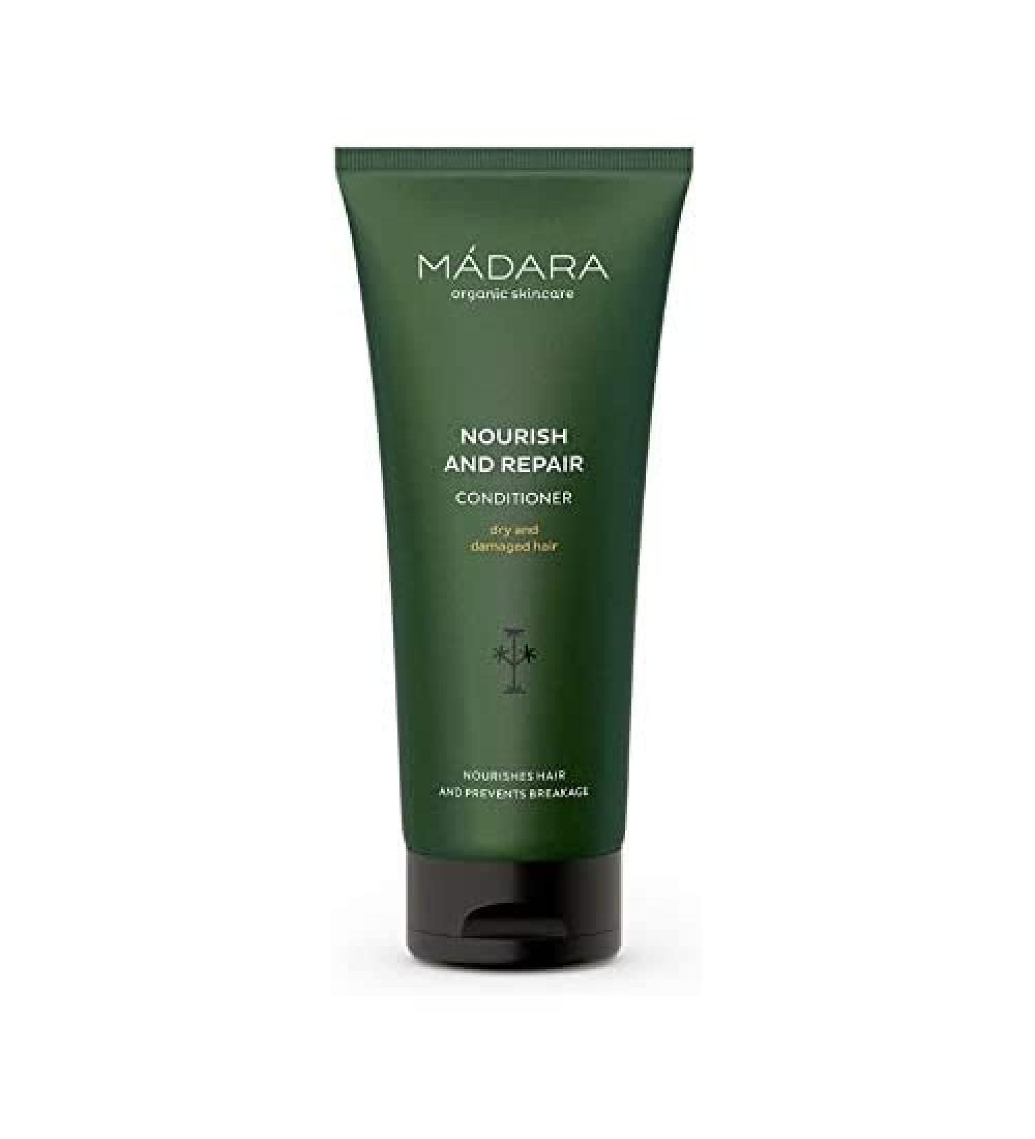 M dara Organic Skincare Nourish & Repair Conditioner 200ml | Vegan EcoCert Prevents Hair Breakage & Split Ends - Buy Online on SooperMarket.com