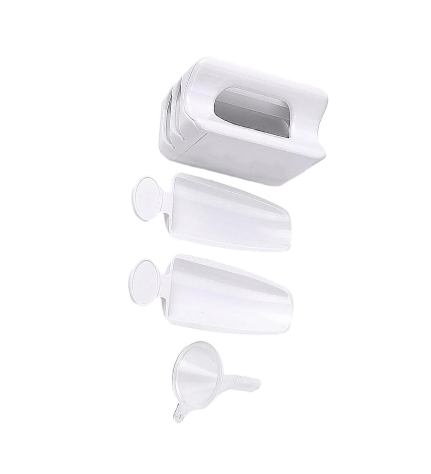 Dajidafu Nail Dip Container Nails Art Dipping Powder Holder Glitters Rhinestones Powders Storage Box Manicure Pedicure Accessory - Buy Online on SooperMarket.com