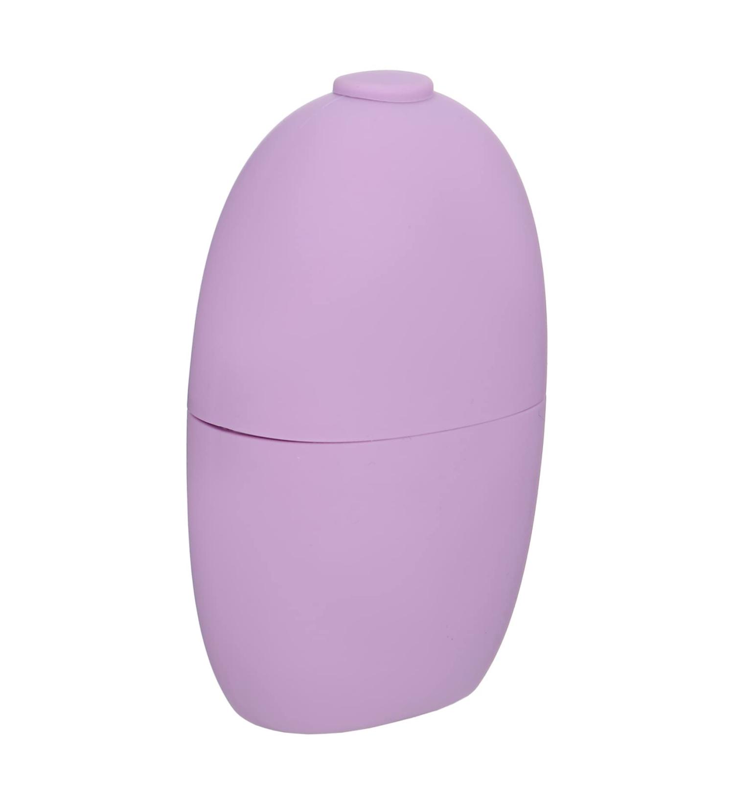 Balacoo Silicone Face Ice Roller - Cooling Facial Massage Globes for Eyes - Purple Silica Gel - 11.5x7cm - Buy Online on SooperMarket.com