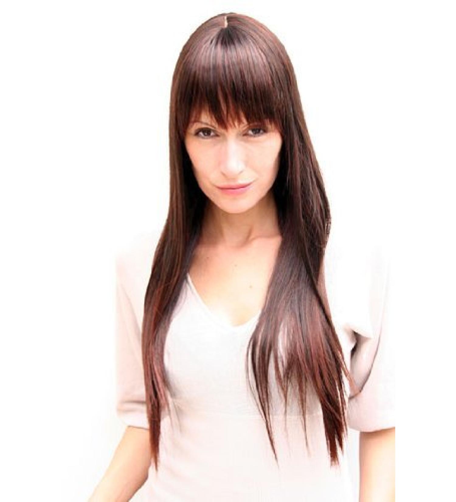 WIG ME UP LA033-2T33B Long Straight Brown Mix Wig - Best Quality International Shipping - Buy Online on SooperMarket.com