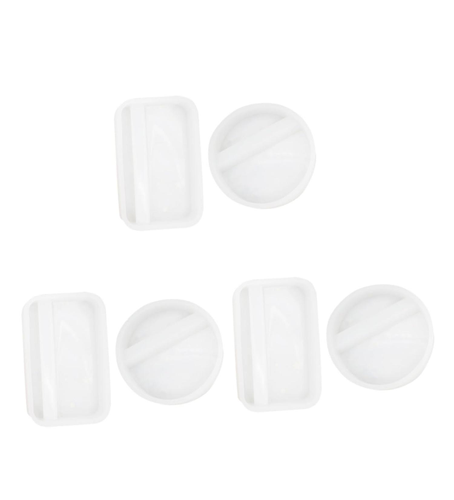 Operitacx 6 Pcs Epoxy Mold Resin Epoxy Cell Phone Stand Diy Craft Home Simple Mold Crystal Epoxy Bracket Whitex3pcs 10.8X6.8X2.5CMx3pcs - Buy Online on SooperMarket.com