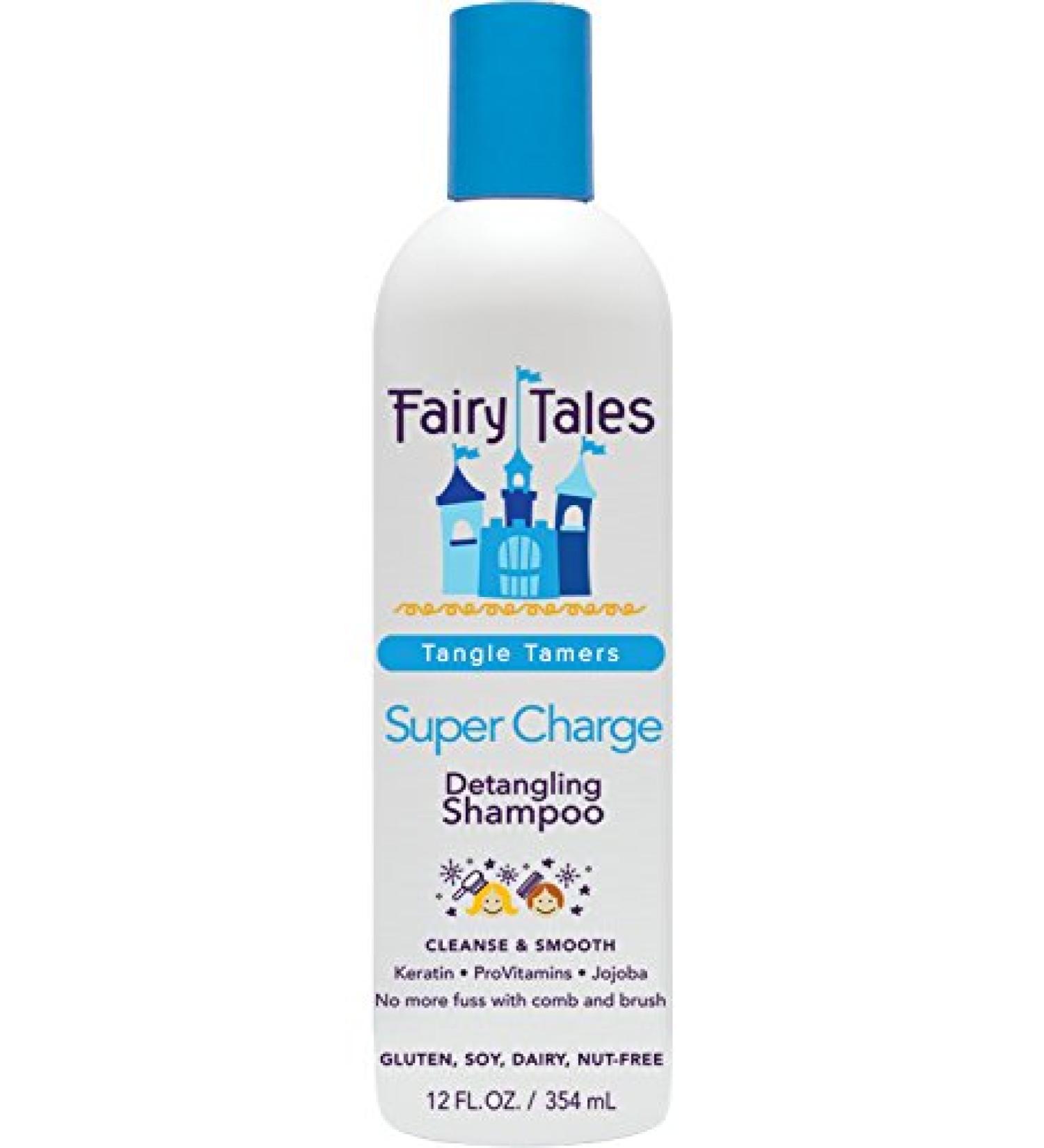 Fairy Tales Tangle Tamer Kids Shampoo - 12 Oz - Moisturizing, Anti Frizz, Paraben and Sulfate Free - Buy Online on SooperMarket.com