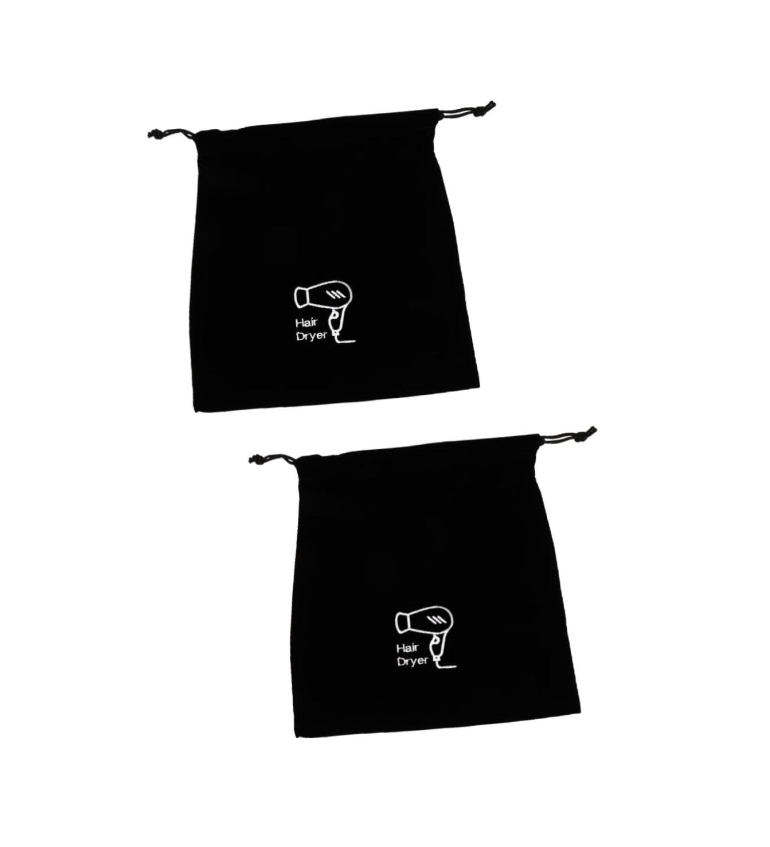 MUSISALY 2 Pcs Hair Dryer Storage Bag Hair Tools Travel Bag Travel Hair Tools S choir Hair Jewels Flannel - Buy Online on SooperMarket.com