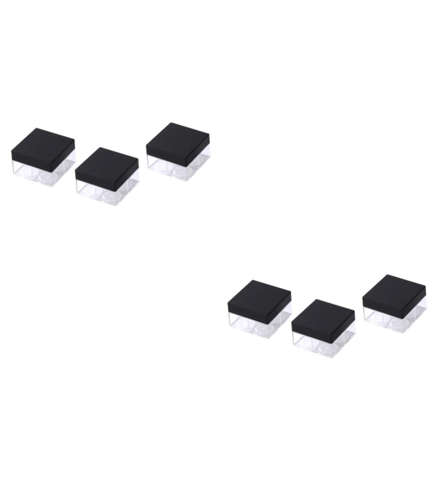 Balacoo 6 pcs Travelling Portable Case Makeup Without Bottle Four Grids Powder Puff Subage Square Loose Size 2x2pcs As Shownx2pcs - Buy Online on SooperMarket.com