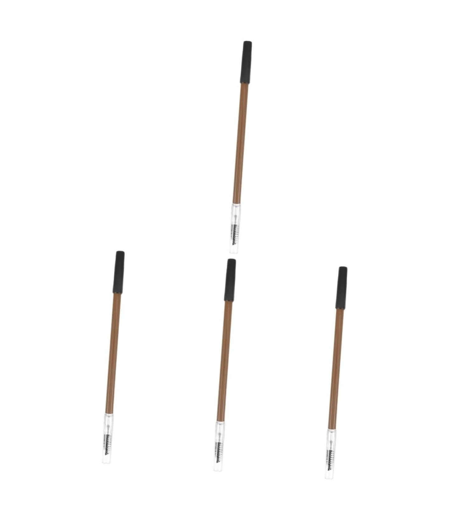 Healeved 4pcs Pencil Brow Pen Eye Brow Pencil Brow Pencil for Makeup Wood Brow Pencil Wooden - Buy Online on SooperMarket.com