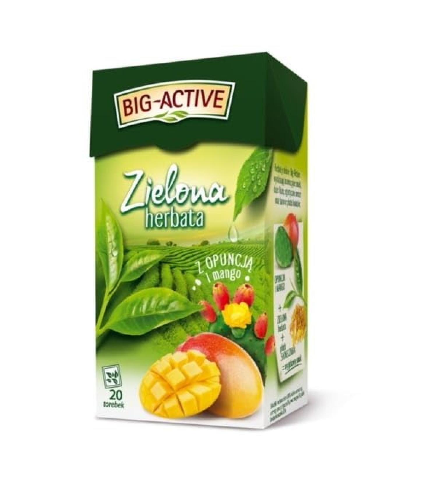 Green Tea With Prickly Pear And Mango Herbal Tea Natural Pure And Refreshing Herbal Fruit Infusion Herbapol