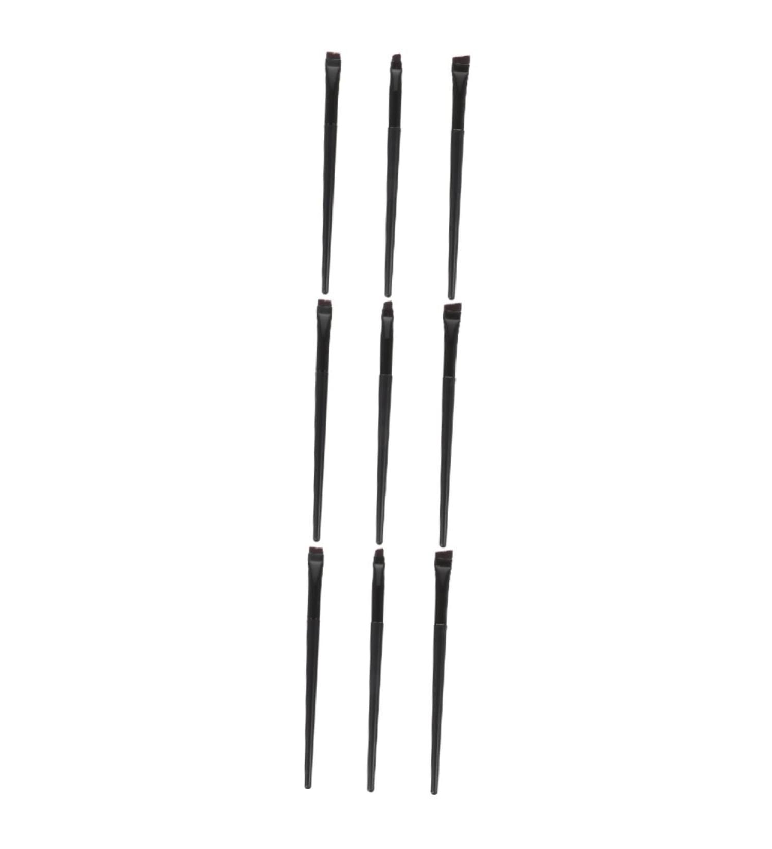 Baluue 9 Pcs Eyeliner Brush Eyebrow Brush Female Ultra Thin Eyeliner Brush The Black - Buy Online on SooperMarket.com
