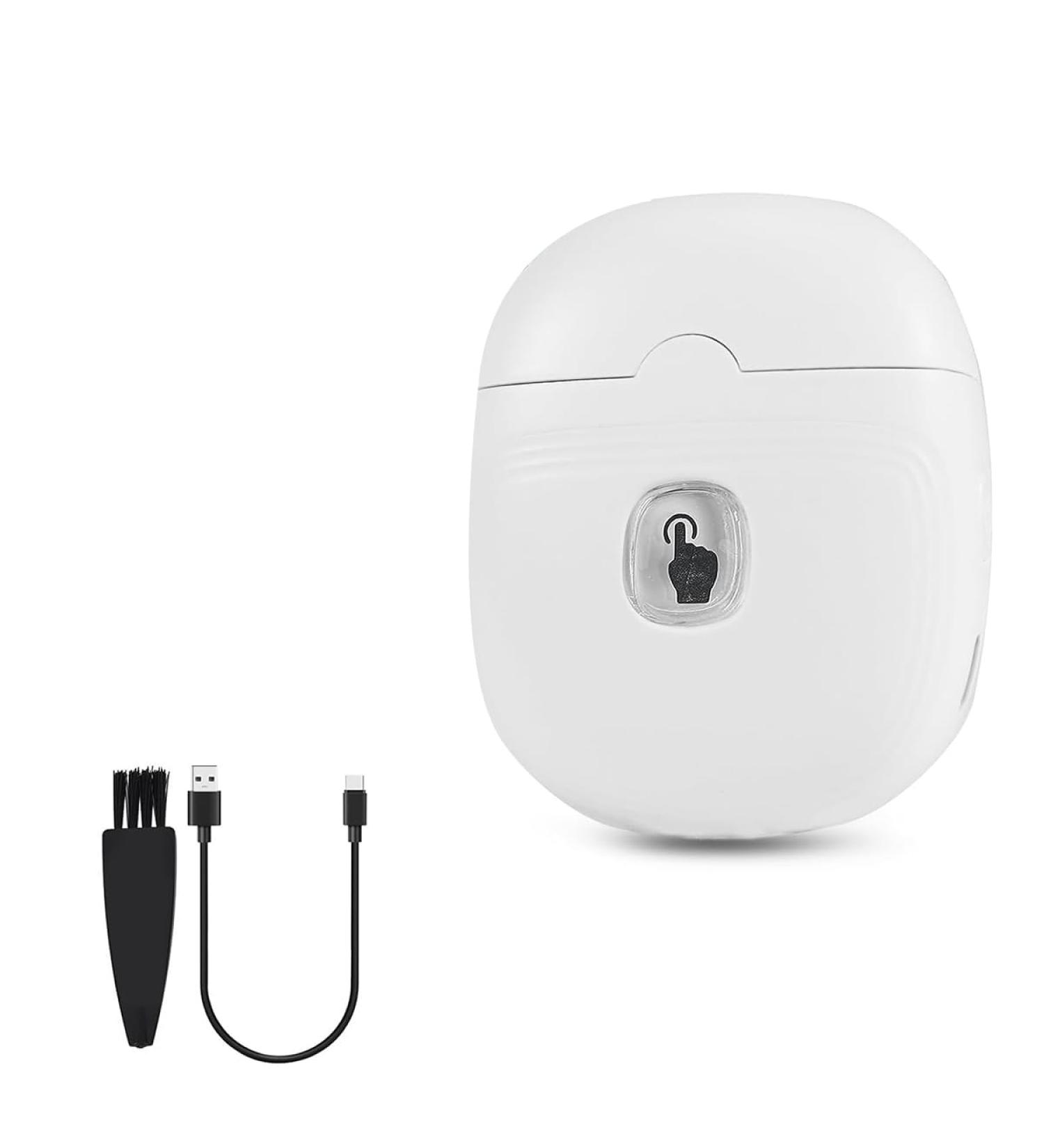 Closer Electric Nail Clipper Portable Automatic Nail Clippers for Adults Electric Nail Clippers White Easy Install Easy to Use - Buy Online on SooperMarket.com