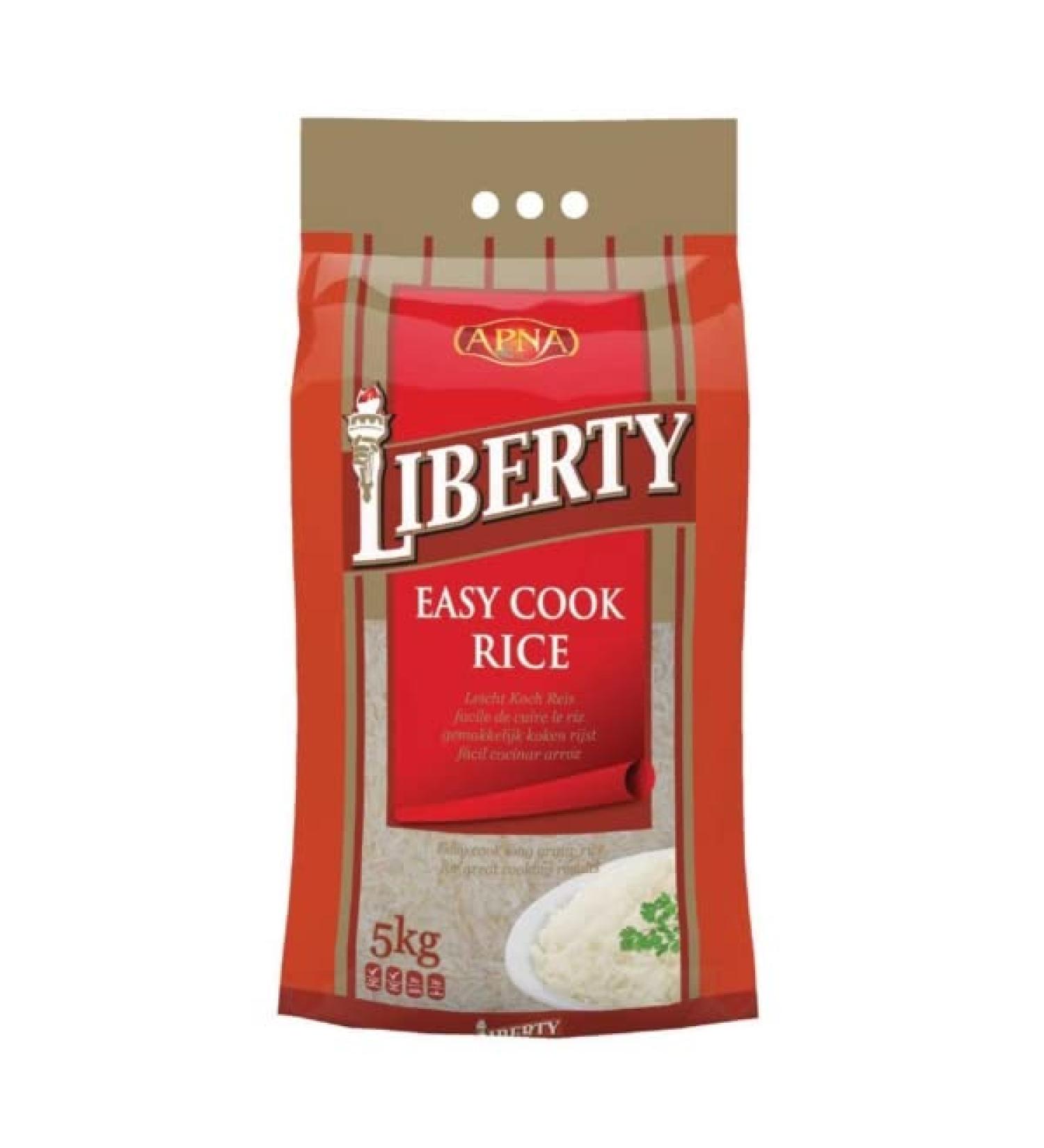 Liberty Easy Cook Long Grain Rice 5KG